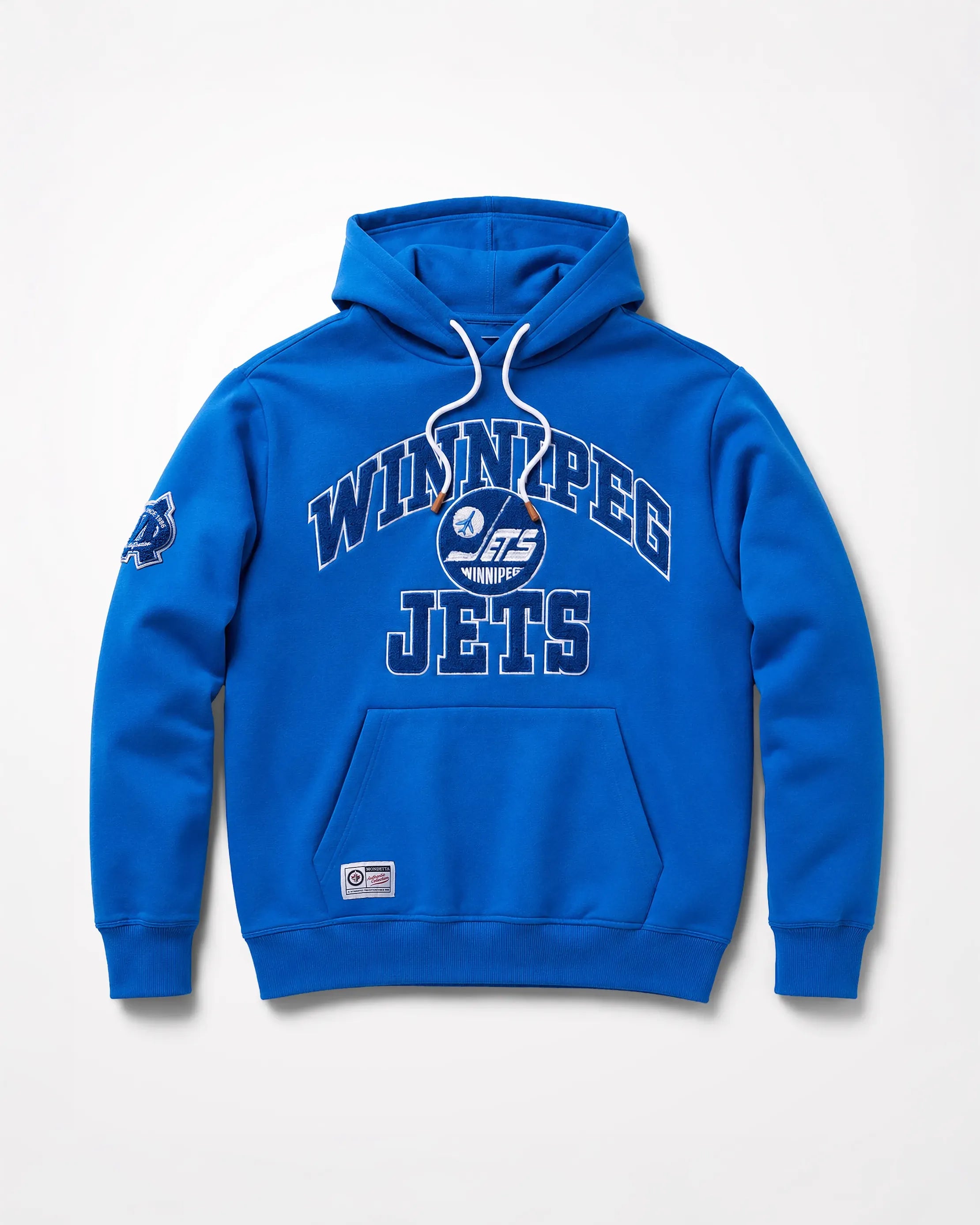 The Jets Faceoff Hoodie - Blue