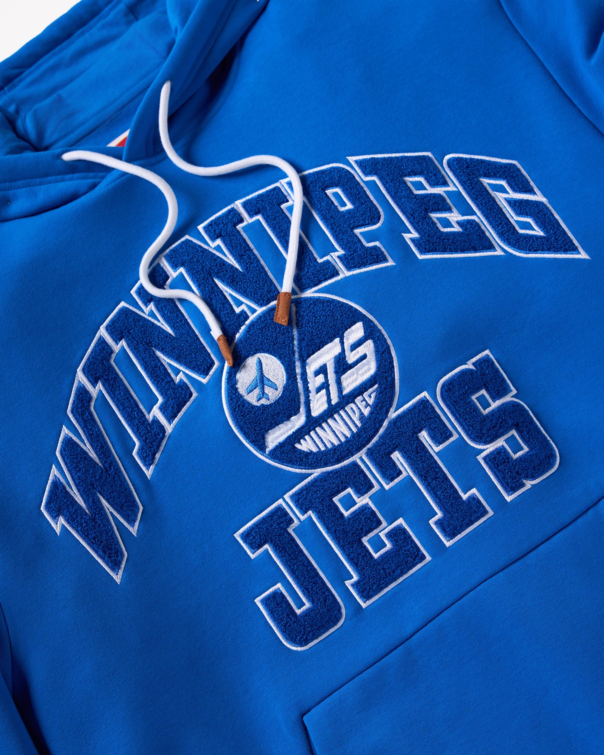 The Jets Faceoff Hoodie - Blue