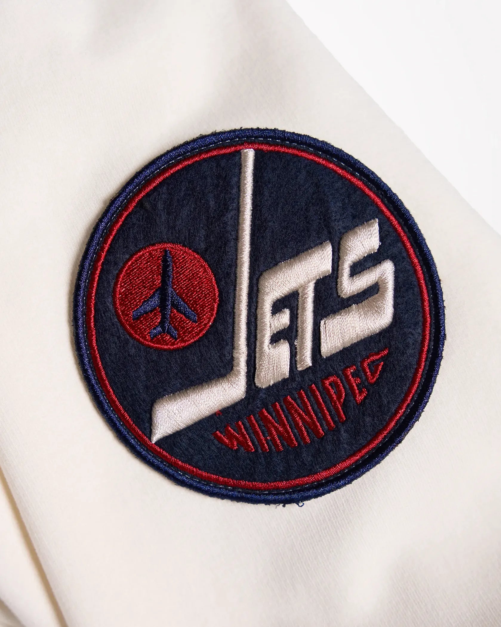 The Jets Northlight Hoodie - Light Cream