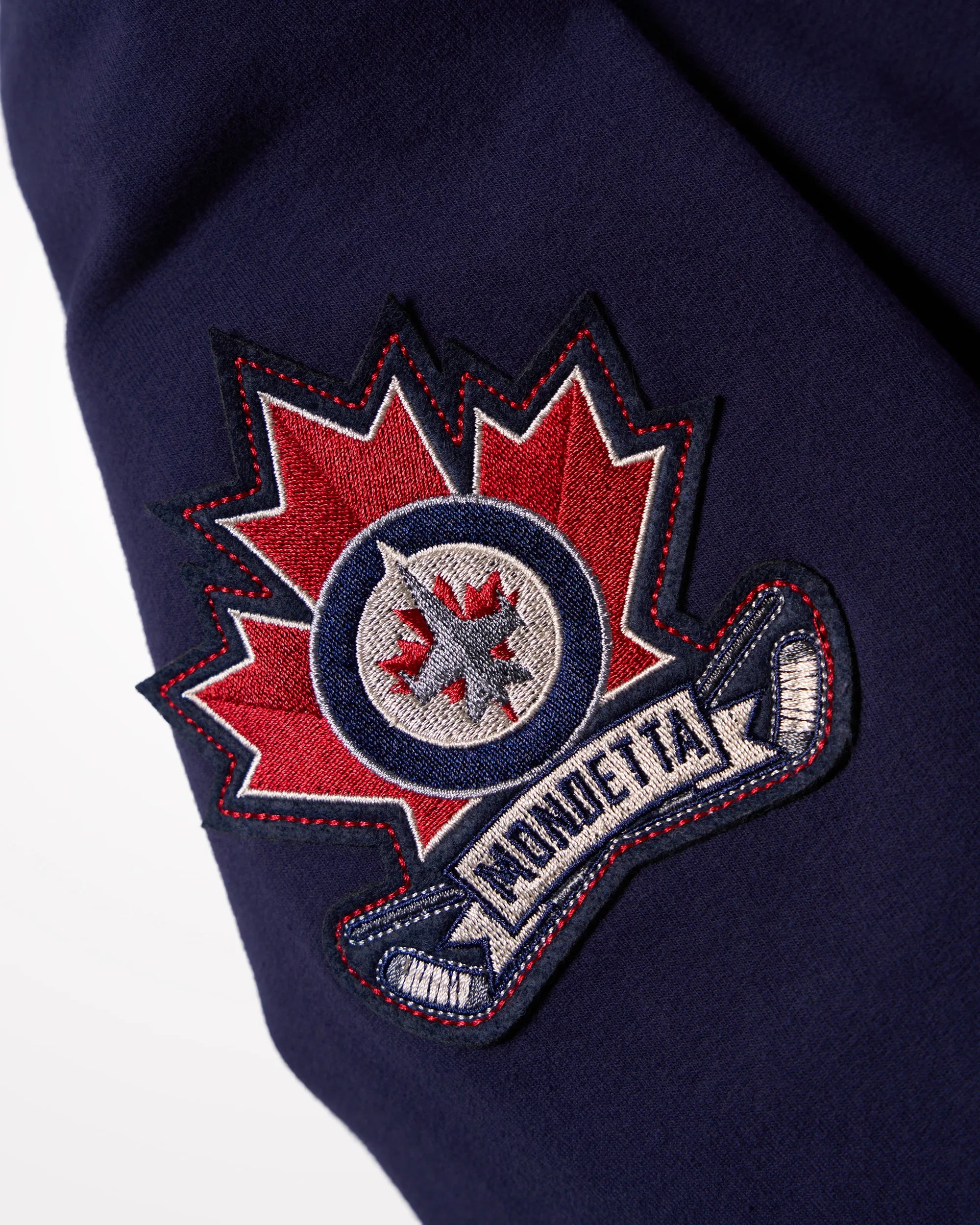 The Jets Overtime Heritage Hoodie - Navy