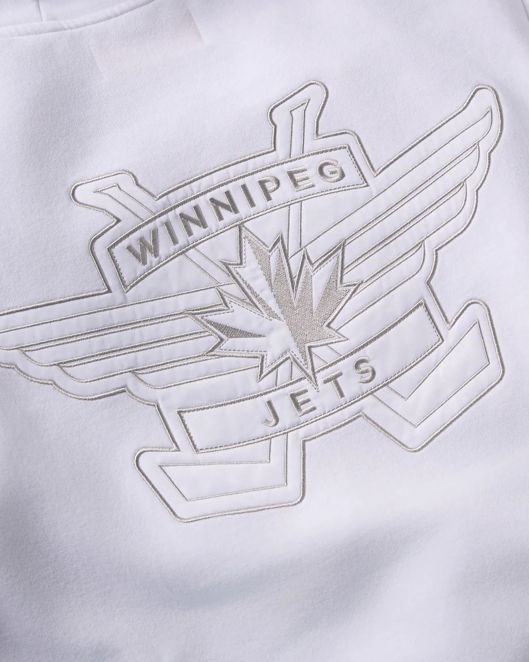 The Jets Playoff Zip-Up Hoodie - White