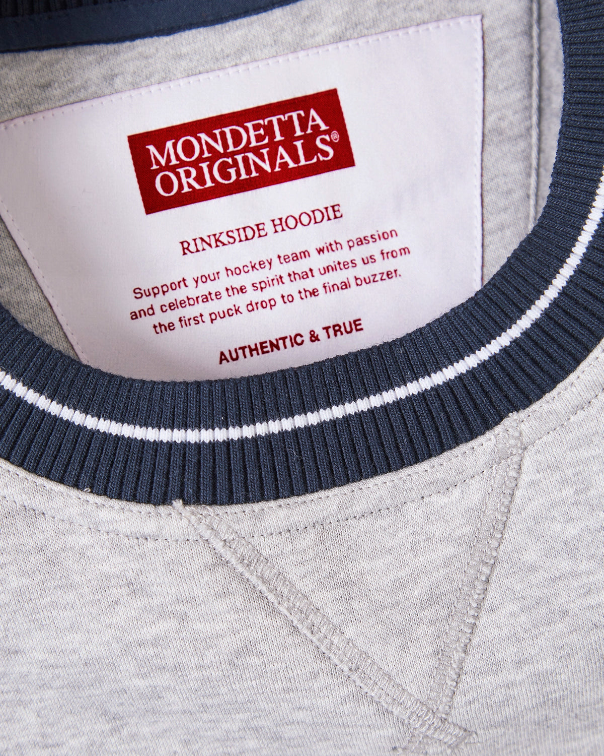 Kraken Heritage Sweatshirt - Heather Grey