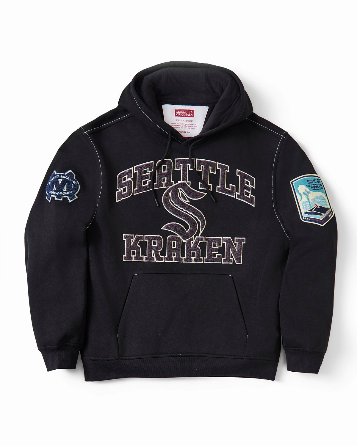 Kraken Hometown Hoodie - Black