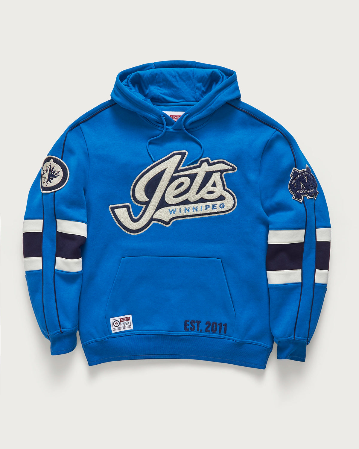 Jets Rinkside Hoodie - Blue