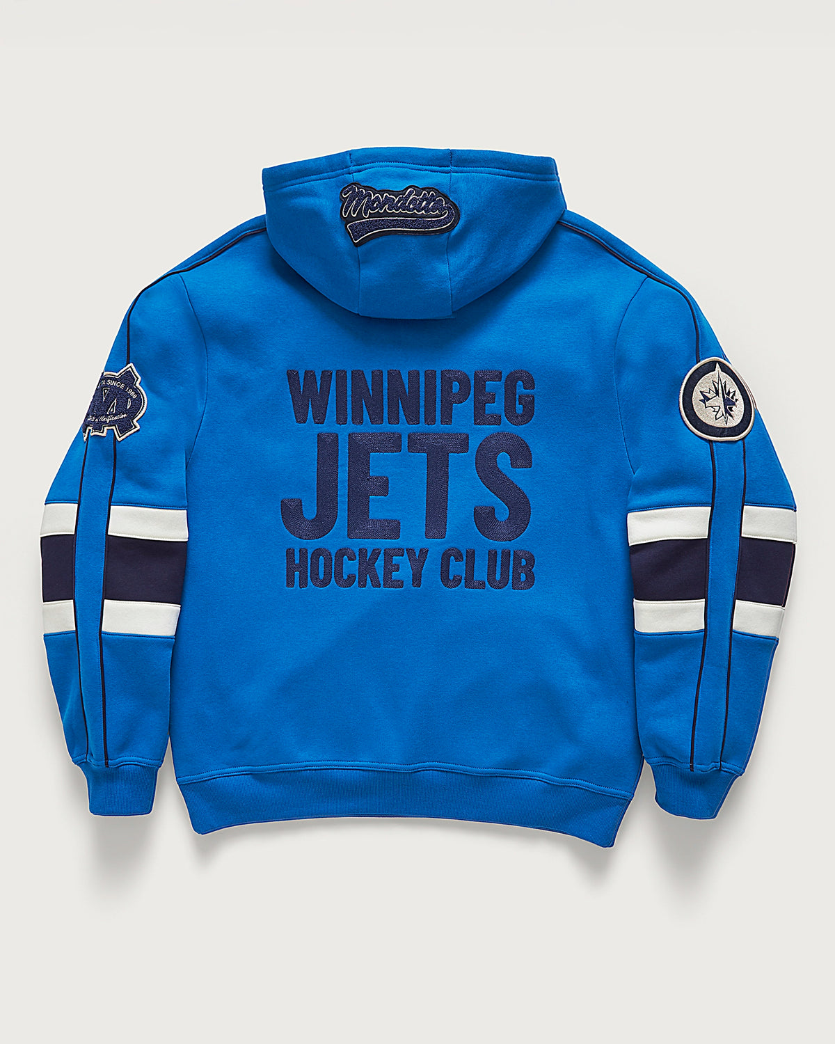 Jets Rinkside Hoodie - Blue