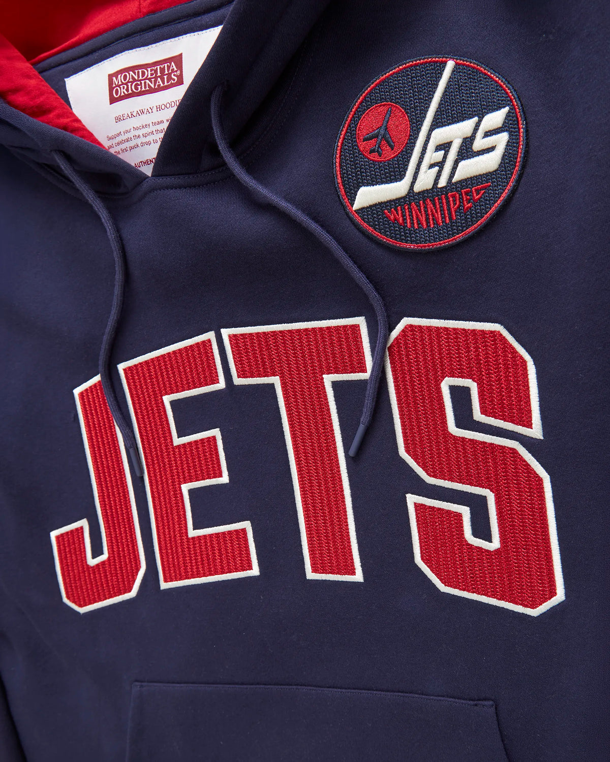 Jets Breakaway Hoodie - Dark Navy