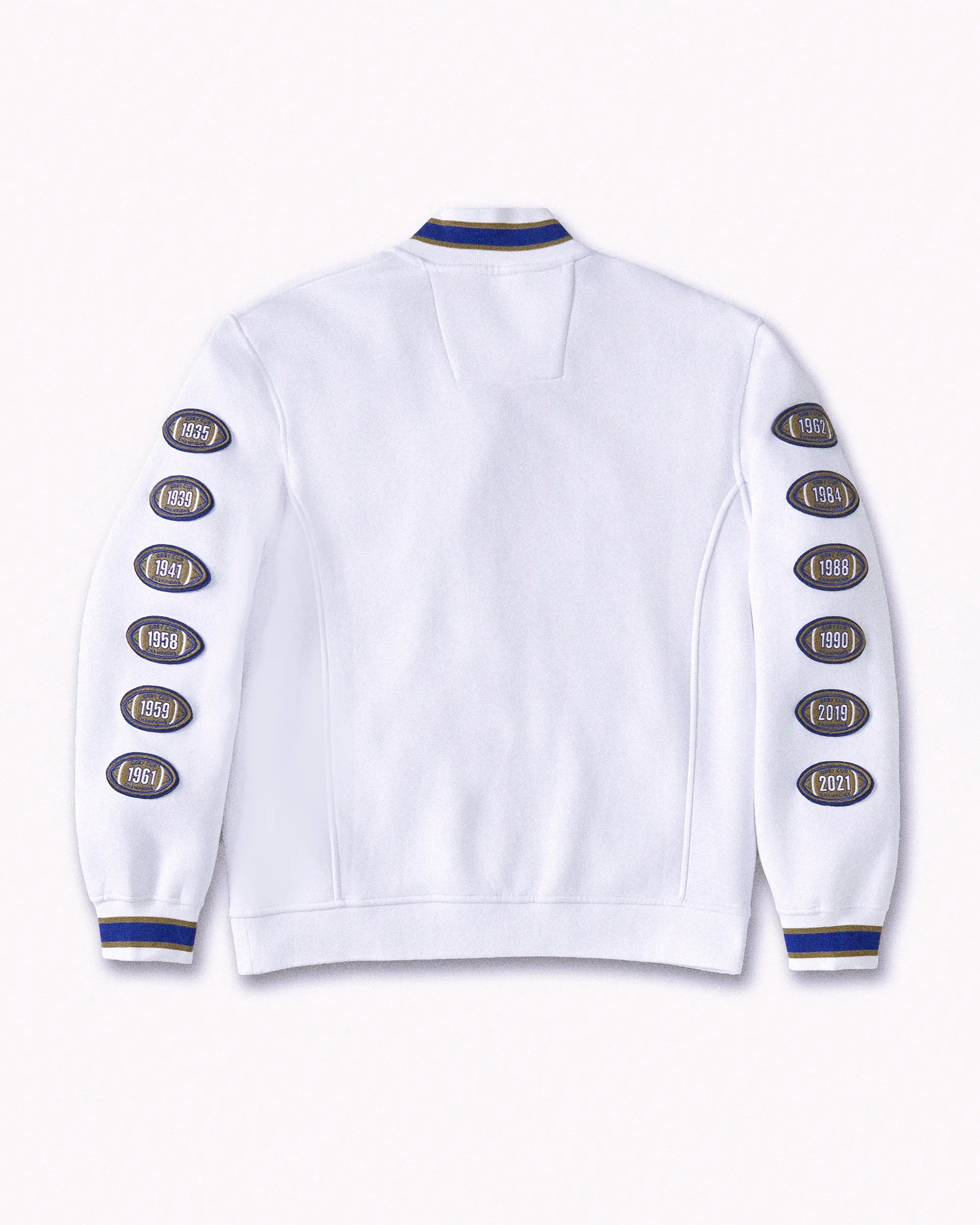 The Bombers Pitch Jacket - White
