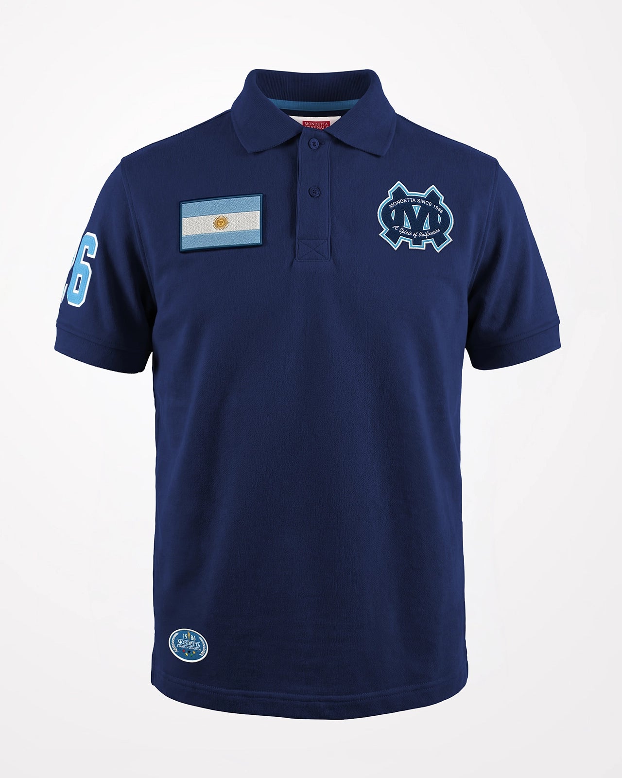 The Match Day Polo - Match Day Polo Navy/Argentina