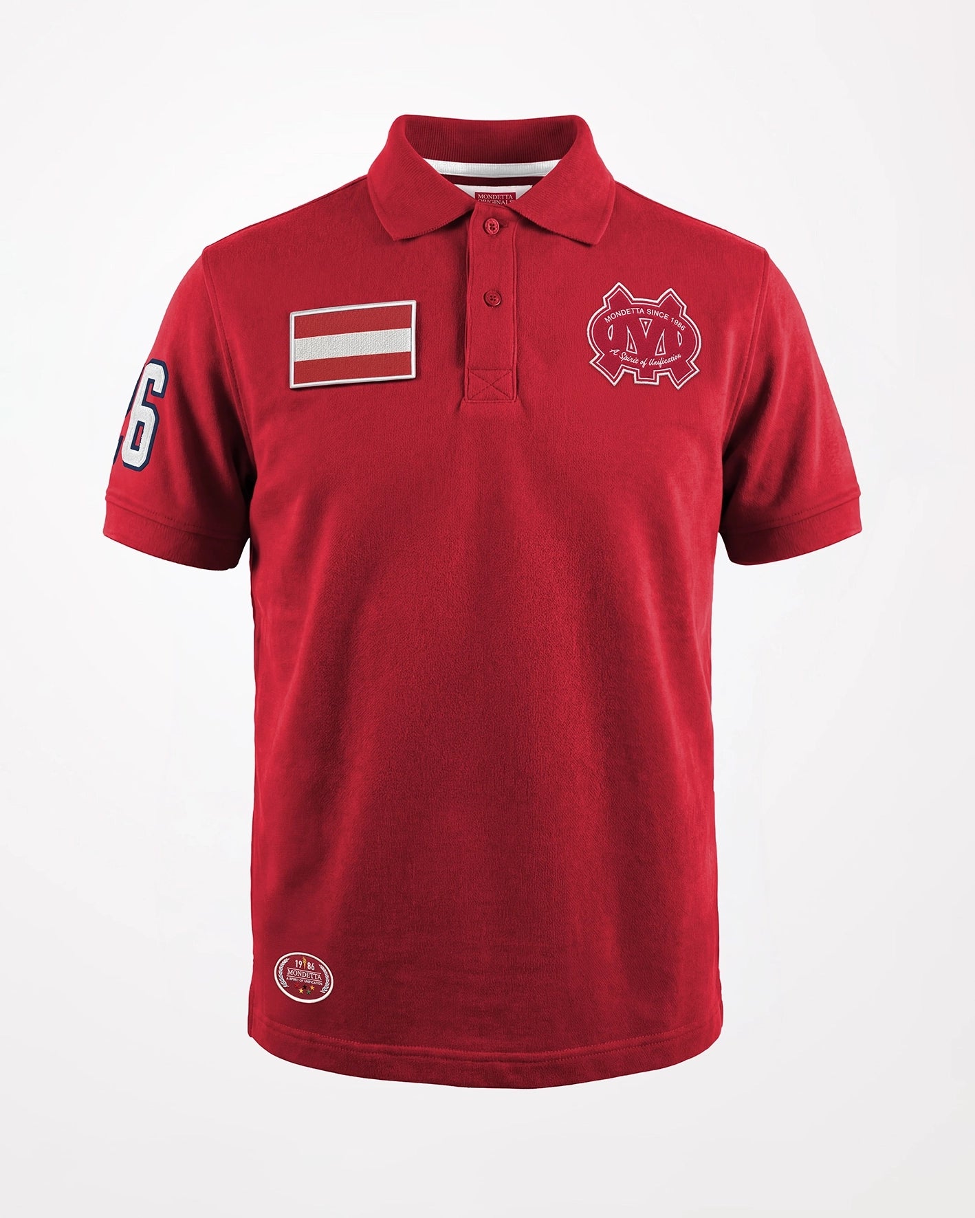 The Match Day Polo - Match Day Polo Red/Austria