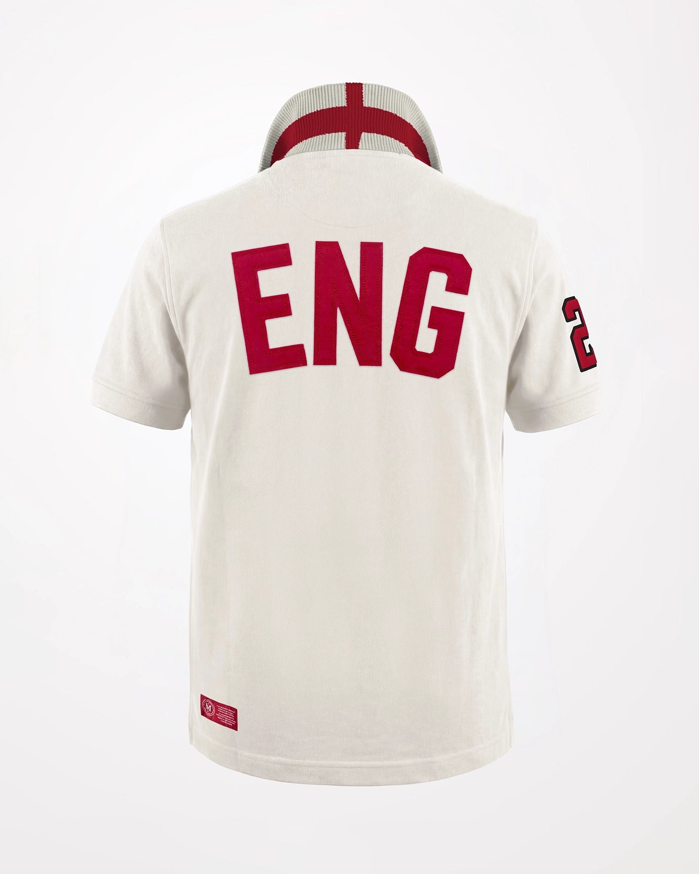 The Match Day Polo - Match Day Polo White/England
