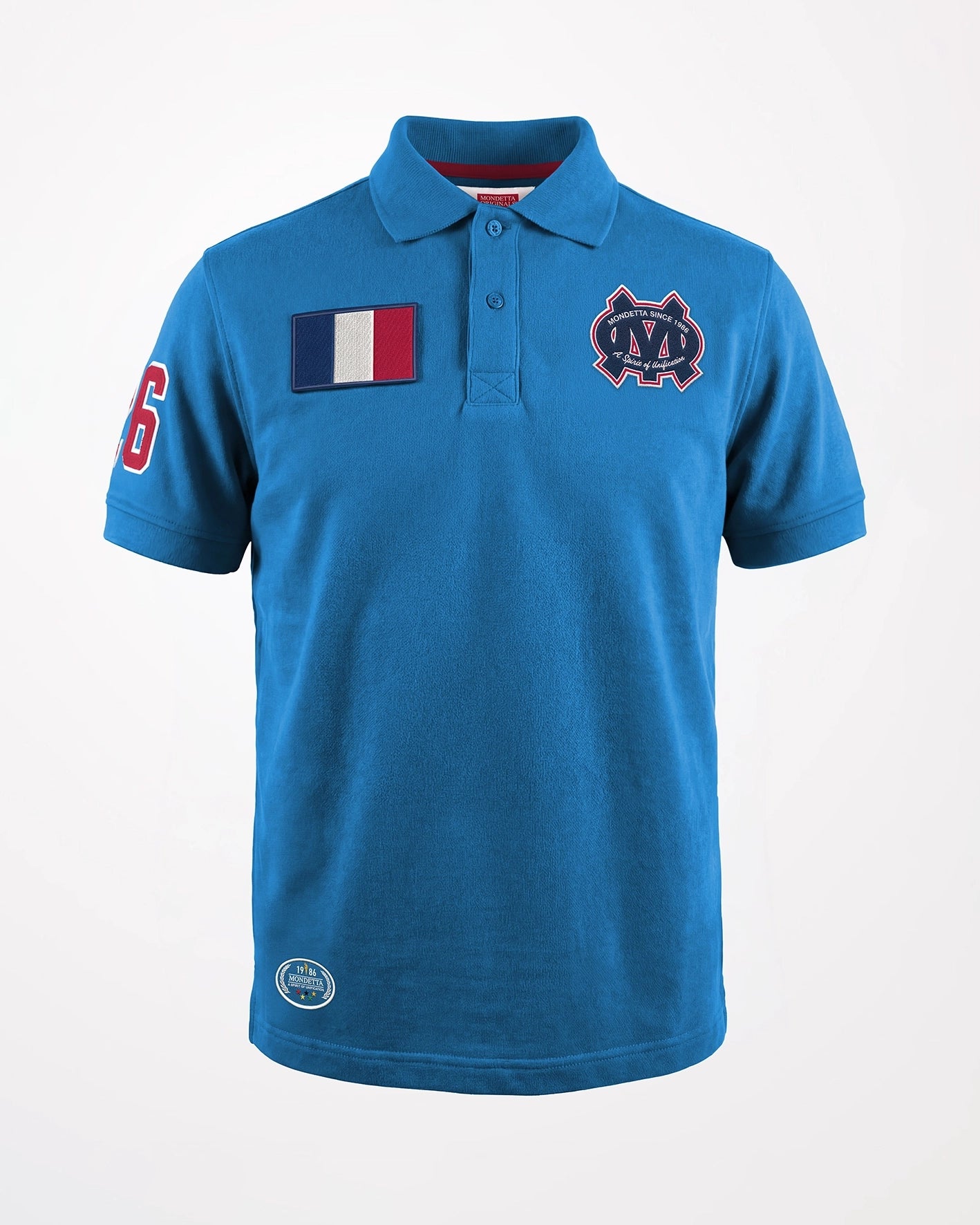 The Match Day Polo - Match Day Polo Blue/France