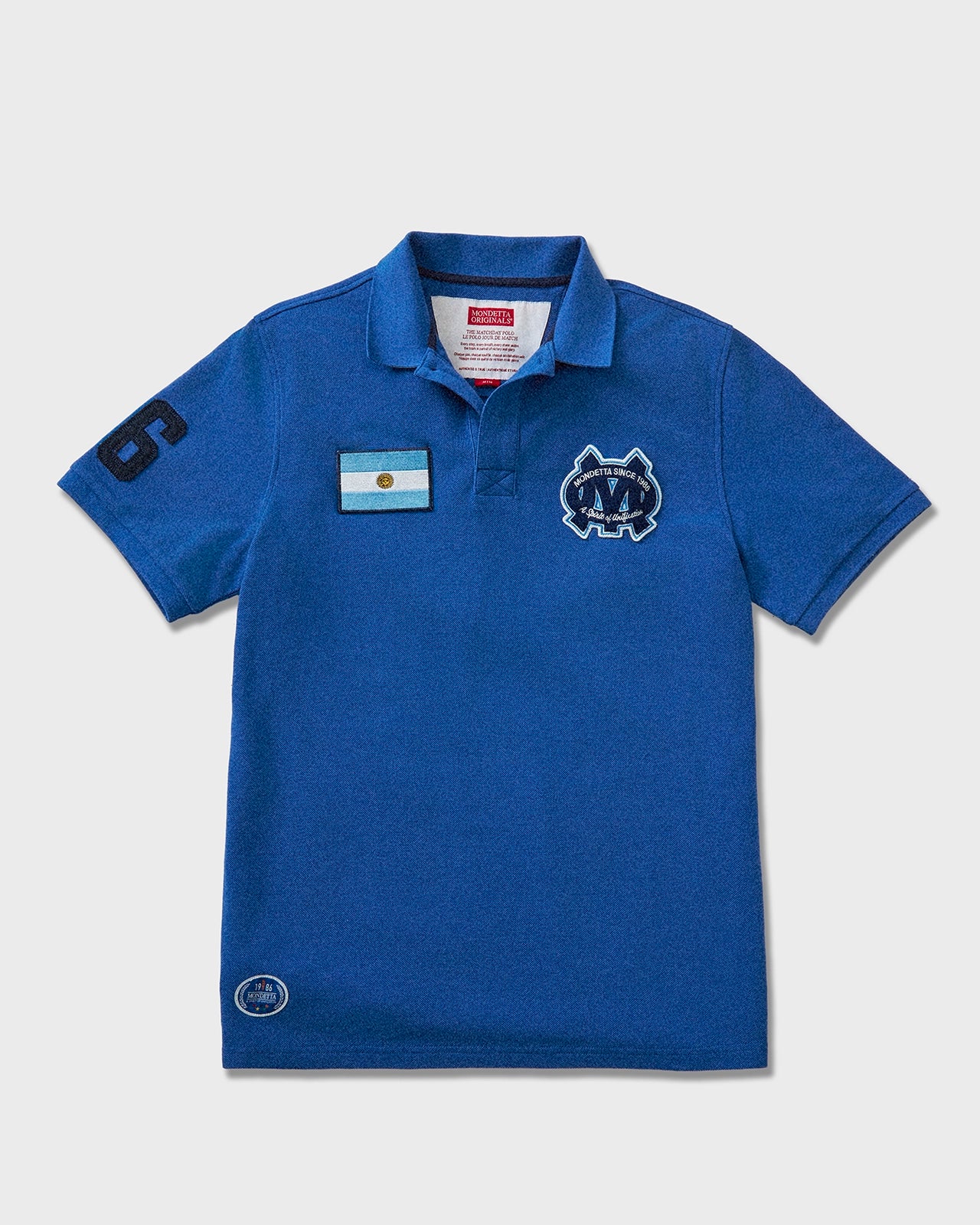 The Match Day Polo - Match Day Polo Blue/Argentina