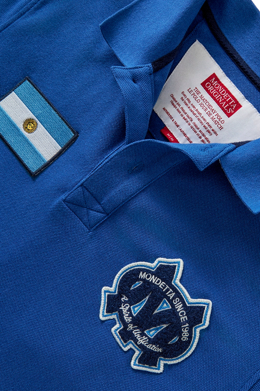 The Match Day Polo - Match Day Polo Blue/Argentina
