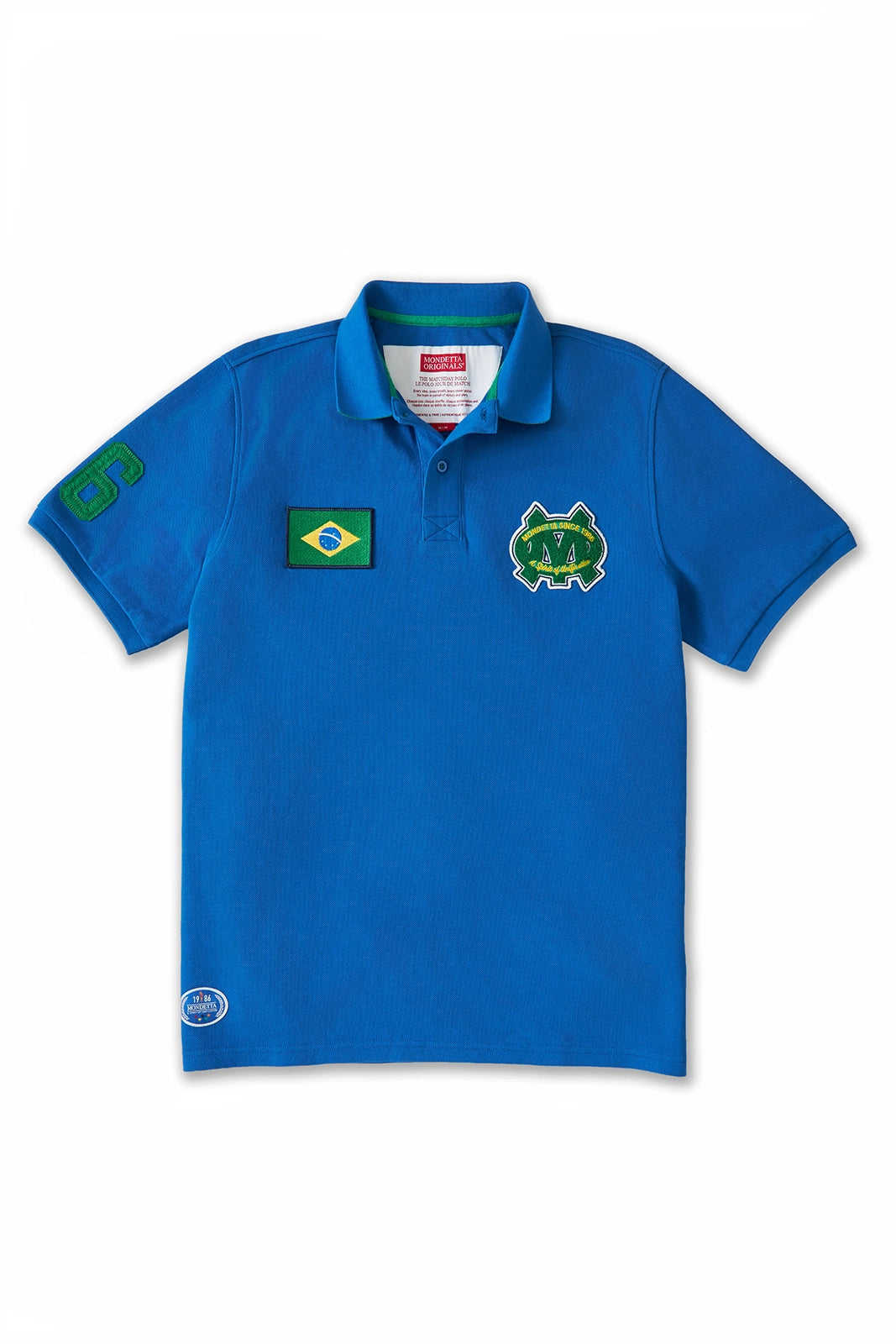 The Match Day Polo - Match Day Polo Blue/Brazil