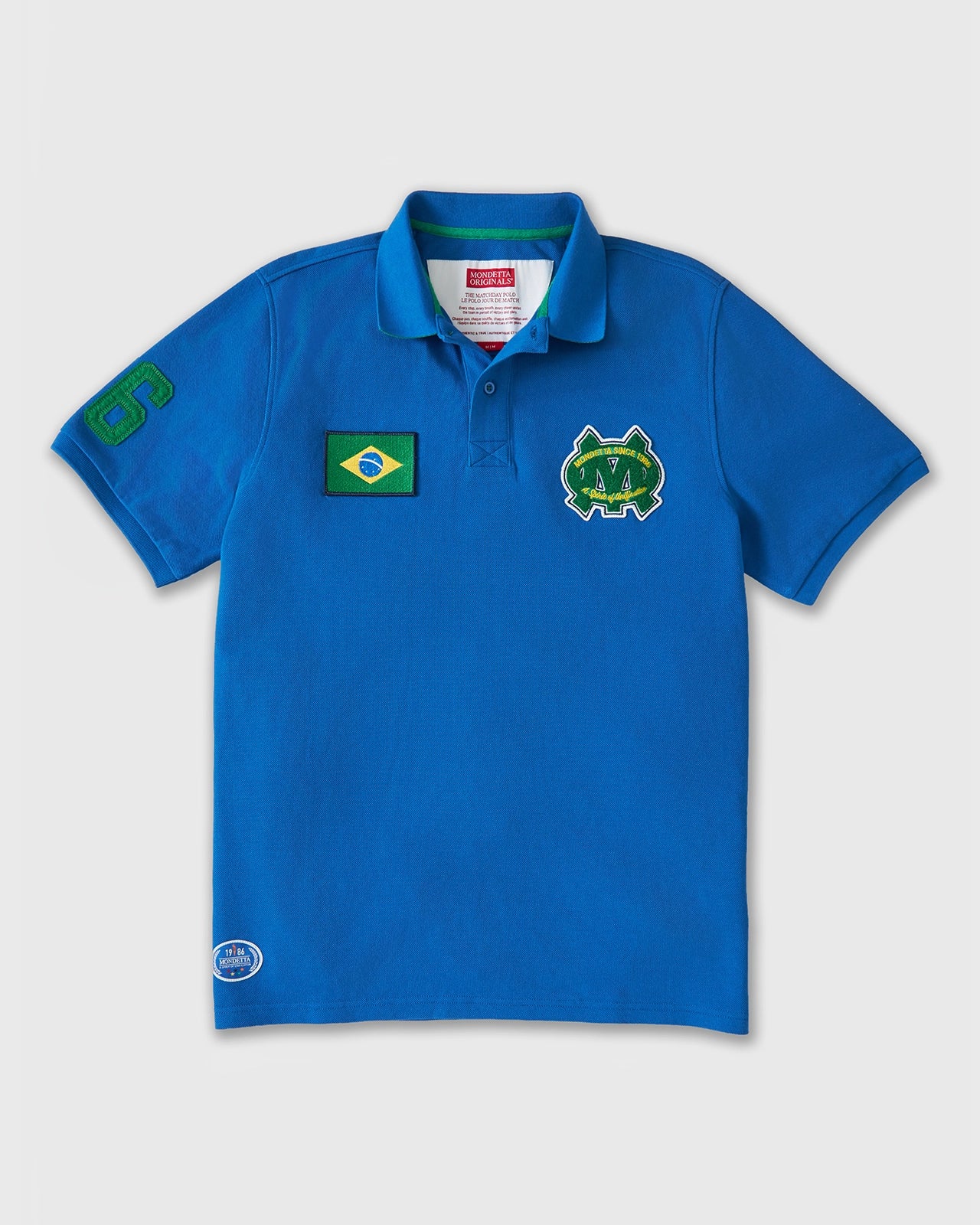 The Match Day Polo - Match Day Polo Blue/Brazil