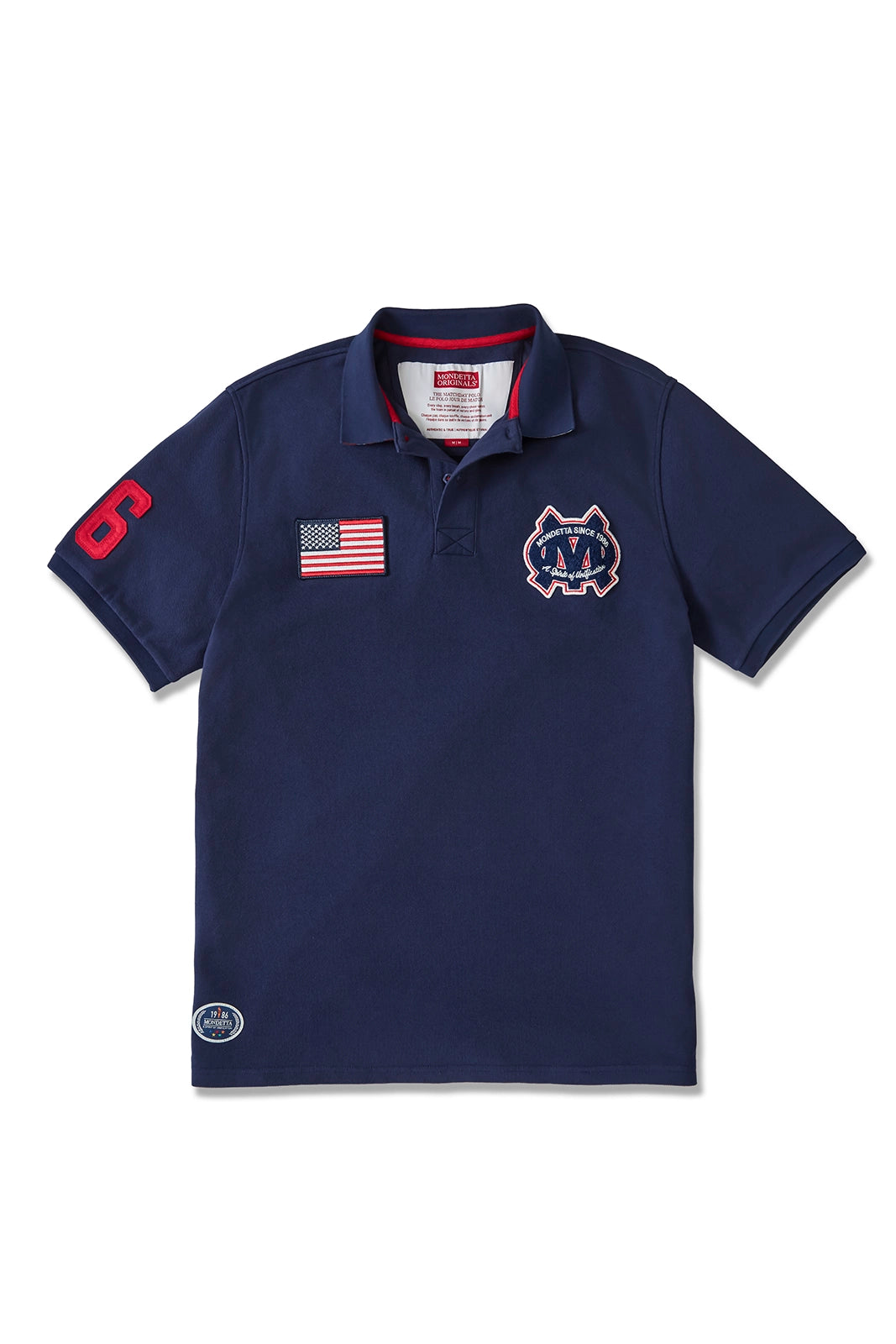 The Match Day Polo - Match Day Polo Navy/USA