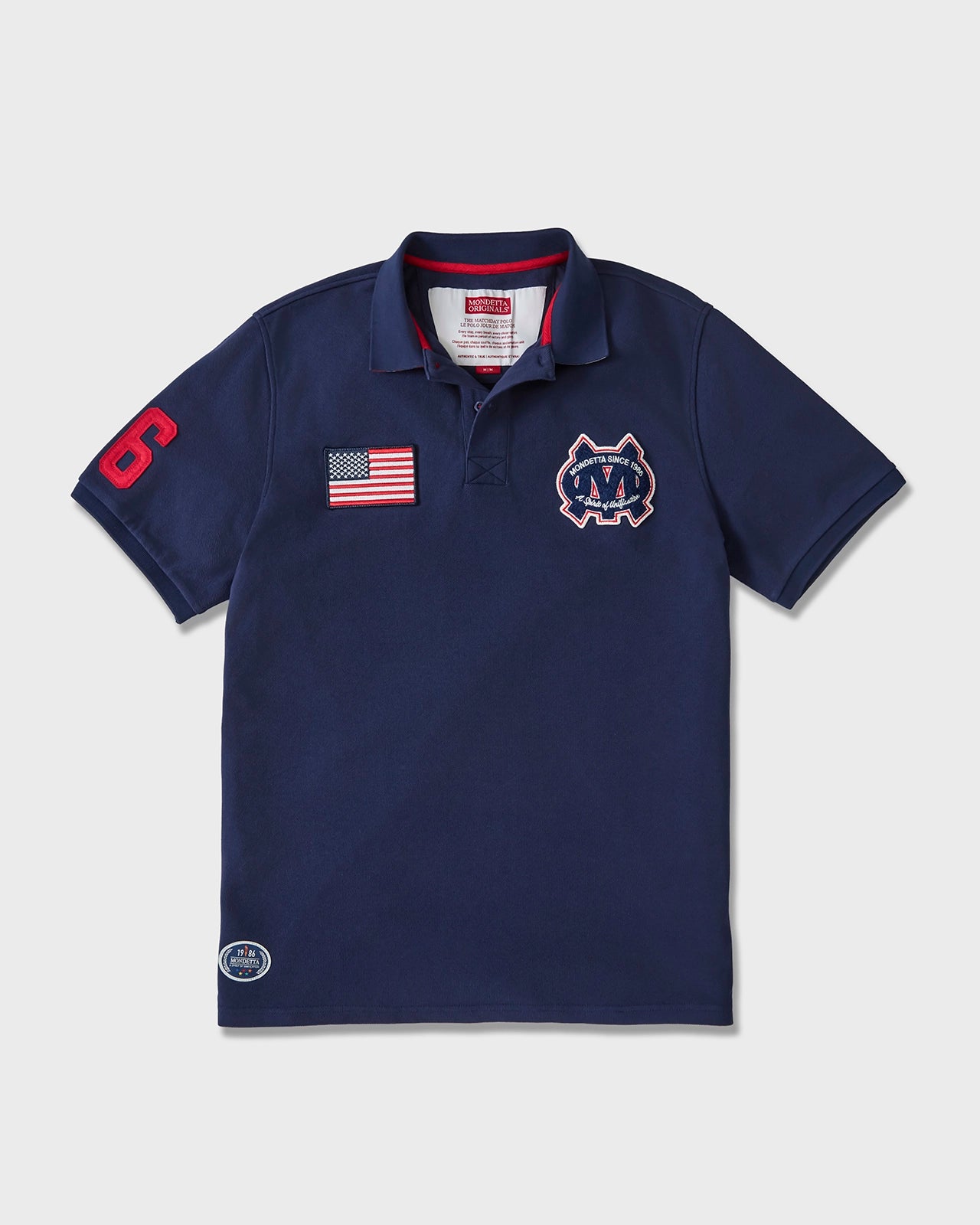 The Match Day Polo - Match Day Polo Navy/USA