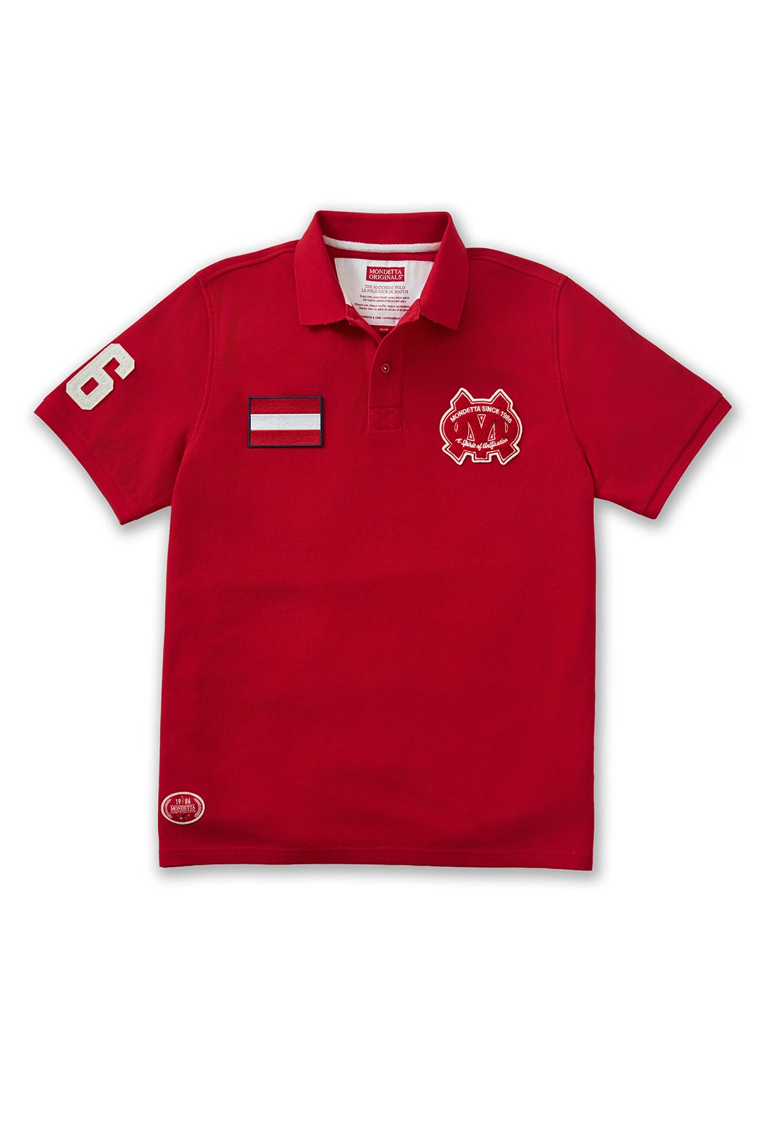 The Match Day Polo - Match Day Polo Red/Austria