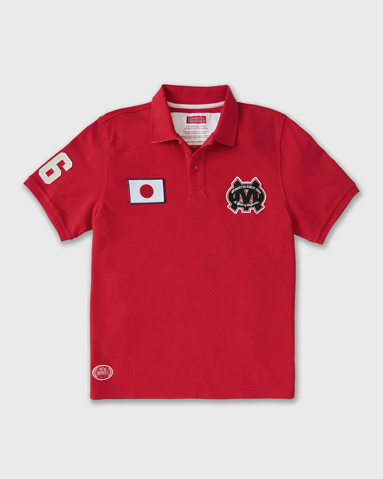 The Match Day Polo - Match Day Polo Red/Japan