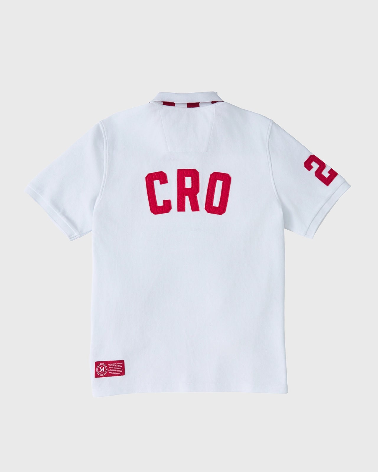 The Match Day Polo - Match Day Polo White/Croatia