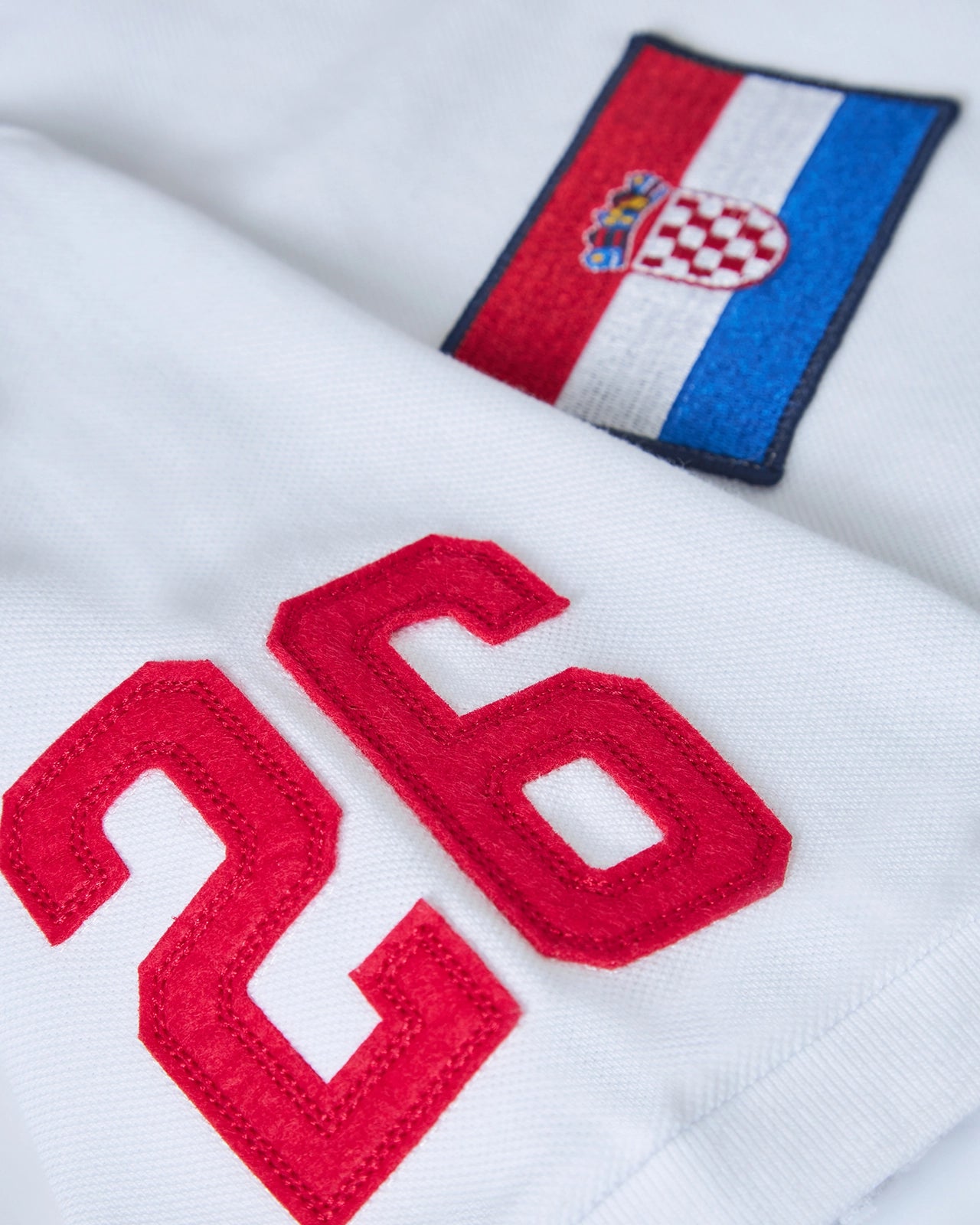 The Match Day Polo - Match Day Polo White/Croatia