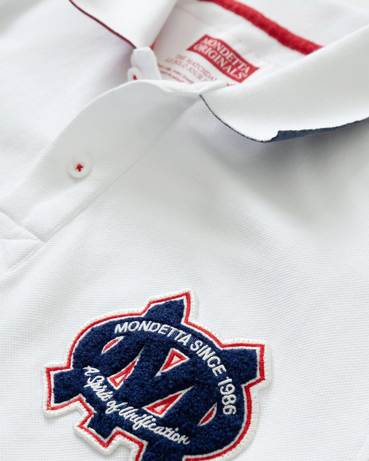 The Match Day Polo - Match Day Polo White/France