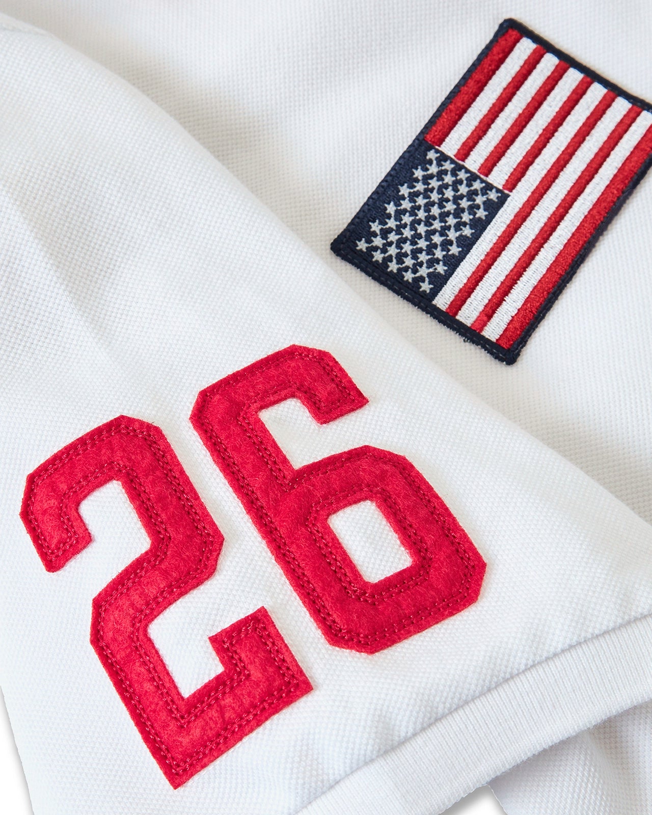 The Match Day Polo - Match Day Polo White/USA