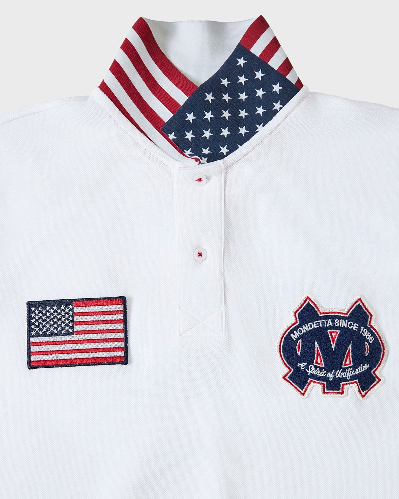 The Match Day Polo - Match Day Polo White/USA
