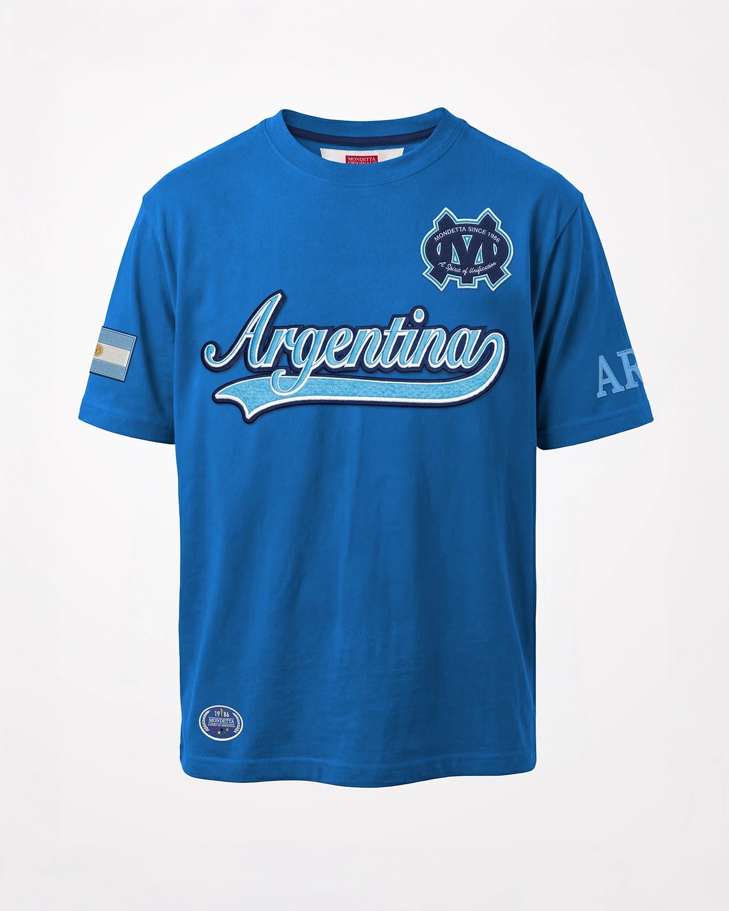The Match Day T-Shirt - Match Day Blue/Argentina