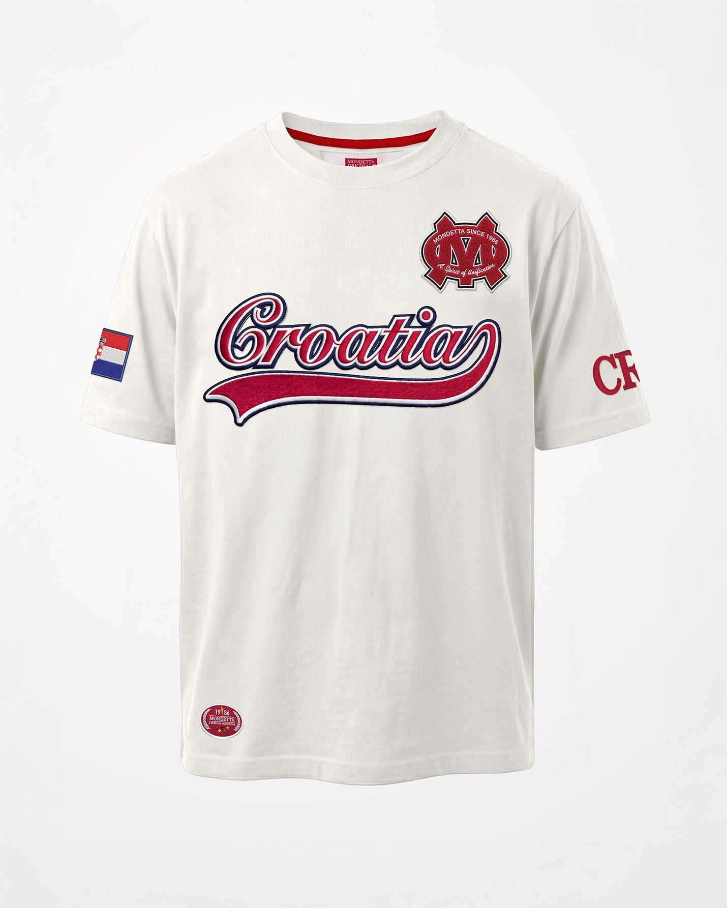 The Match Day T-Shirt - Match Day White/Croatia