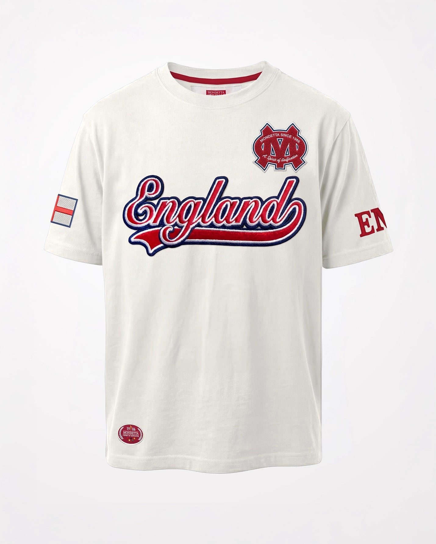 The Match Day T-Shirt - Match Day White/England