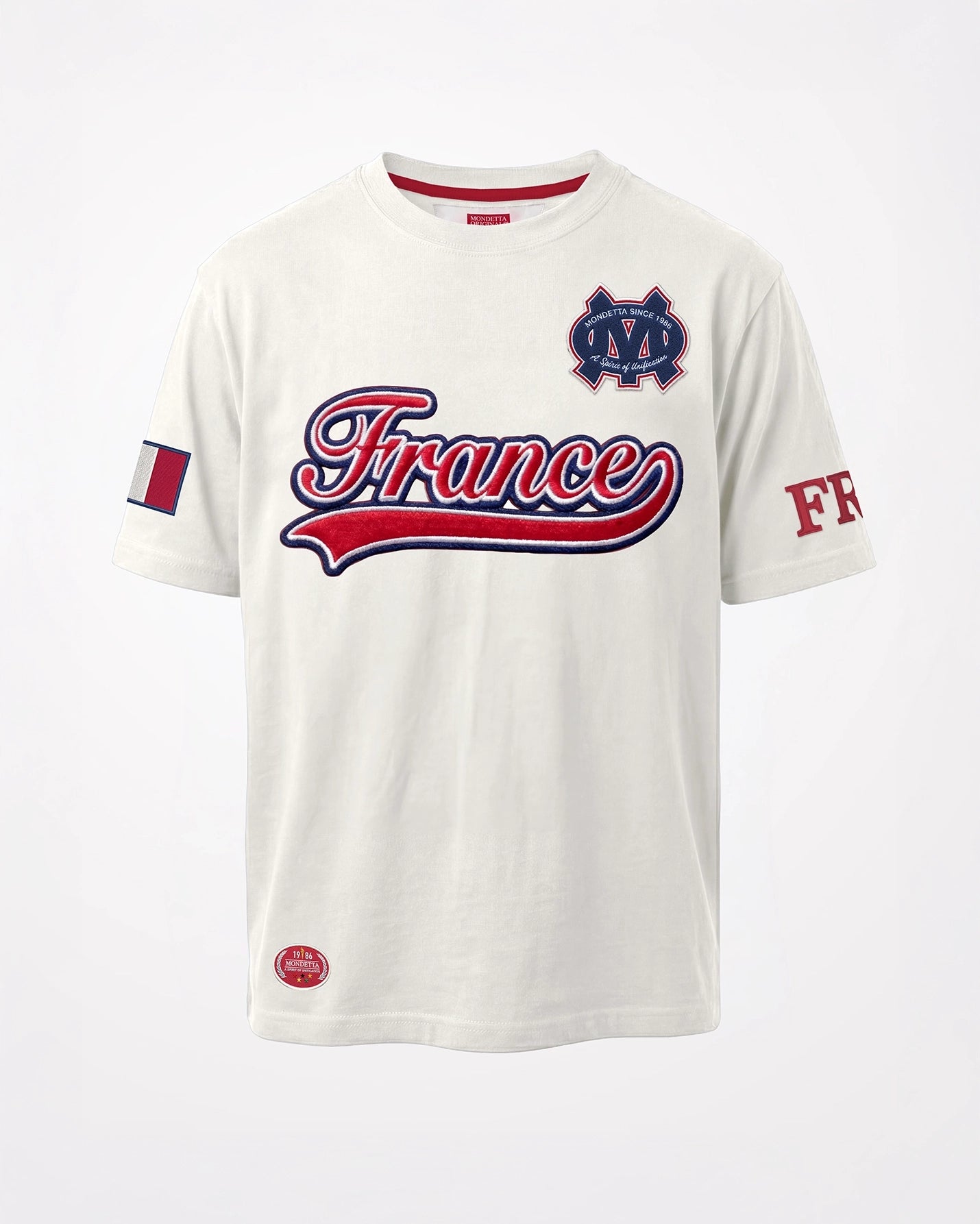 The Match Day T-Shirt - Match Day White/France