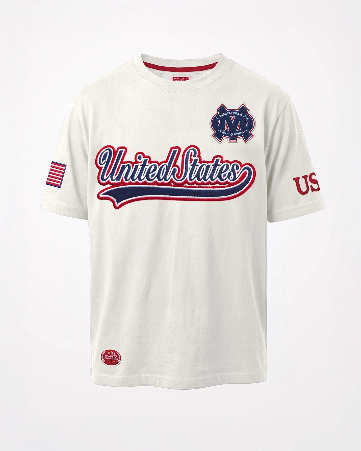 The Match Day T-Shirt - Match Day White/USA
