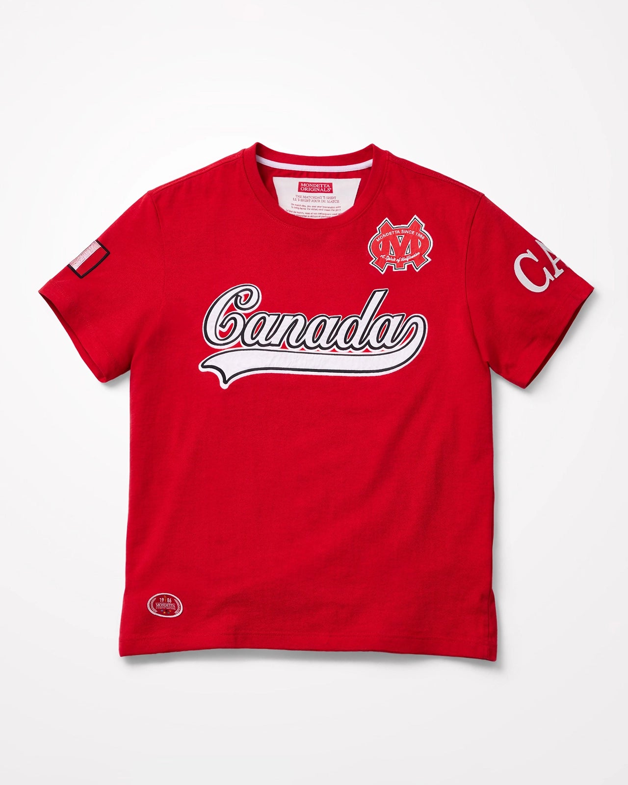 The Match Day T-Shirt - Match Day Red/Canada