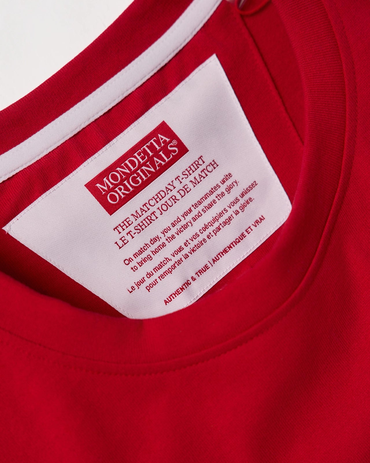 The Match Day T-Shirt - Match Day Red/Canada