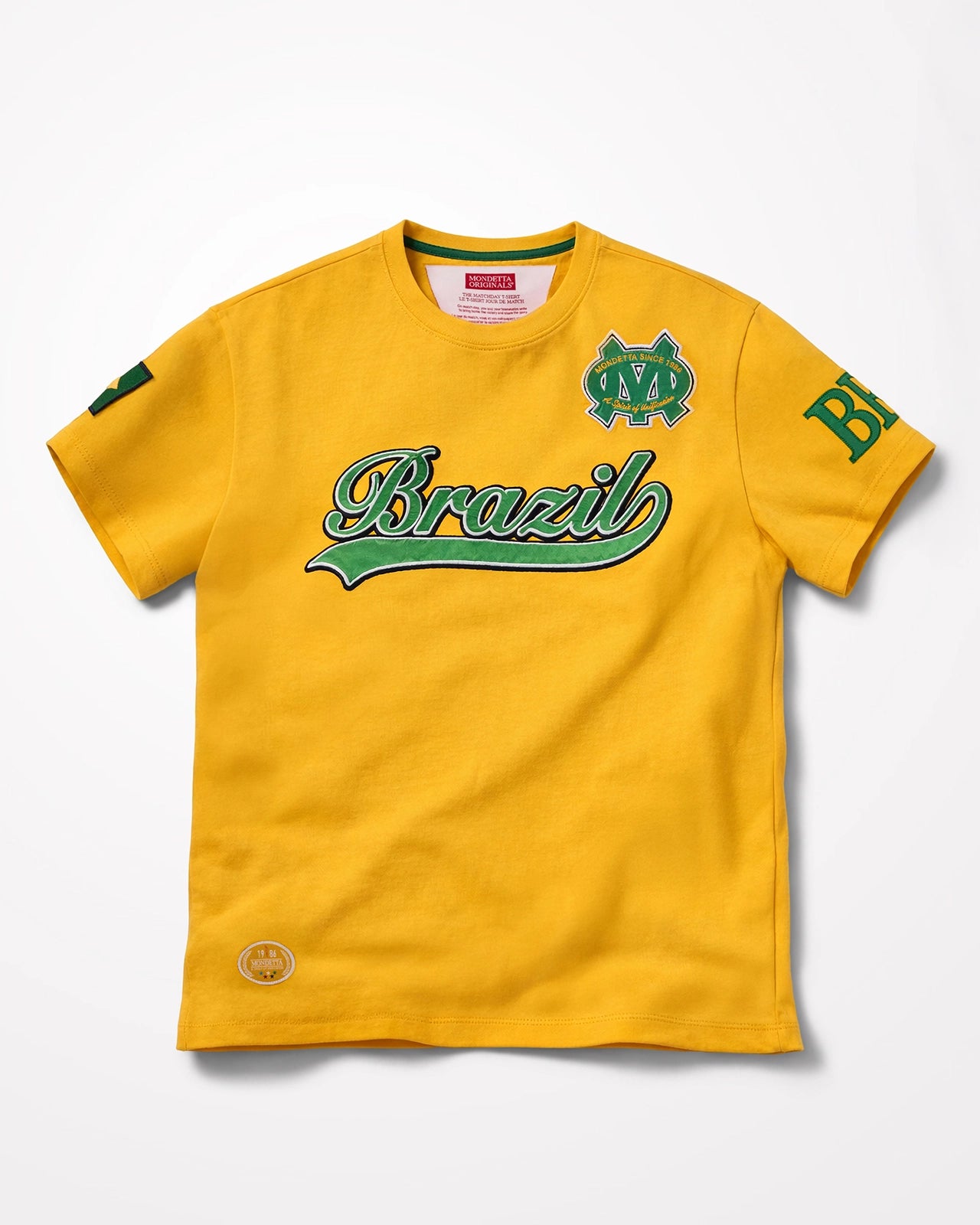 Match Day T-Shirt - Match Day Yellow/Brazil