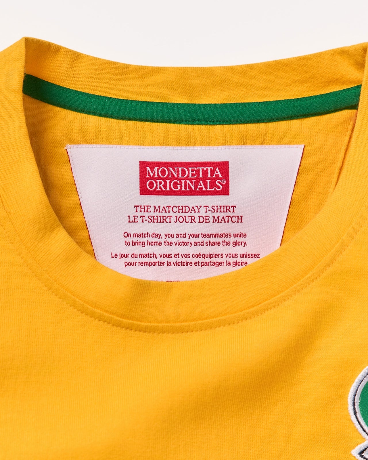 The Match Day T-Shirt - Match Day Yellow/Brazil