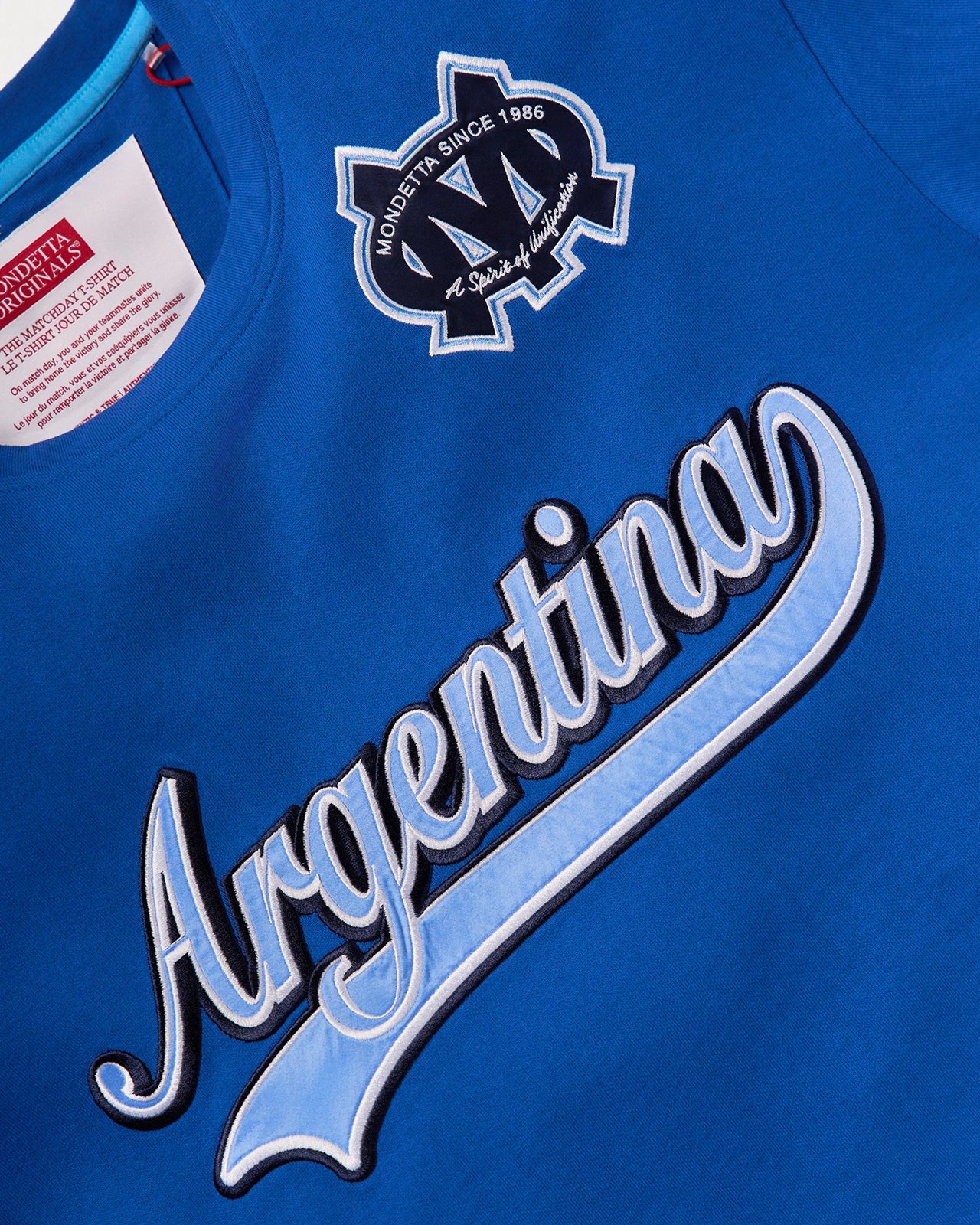 The Match Day T-Shirt - Match Day Blue/Argentina