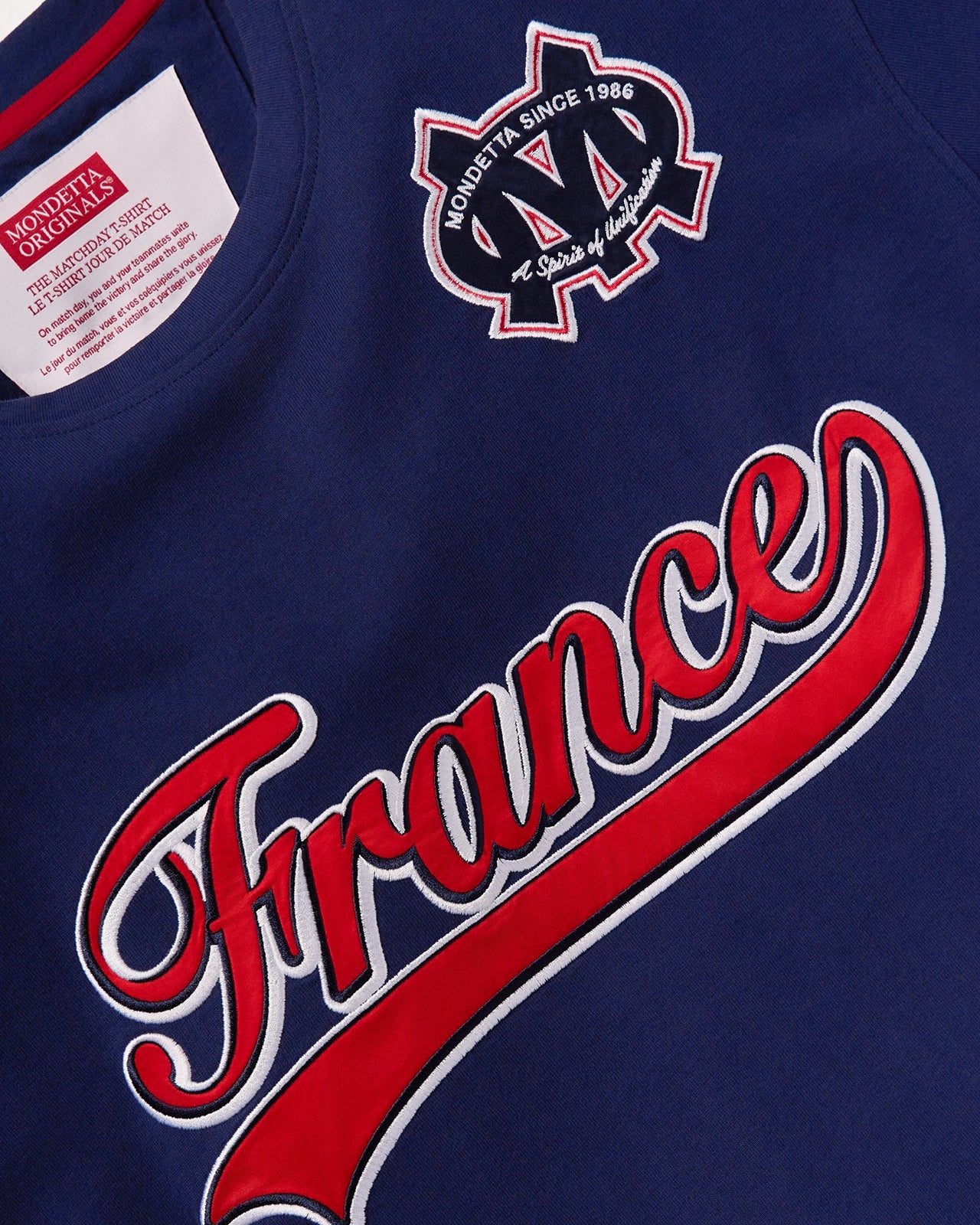 The Match Day T-Shirt - Match Day Navy/France