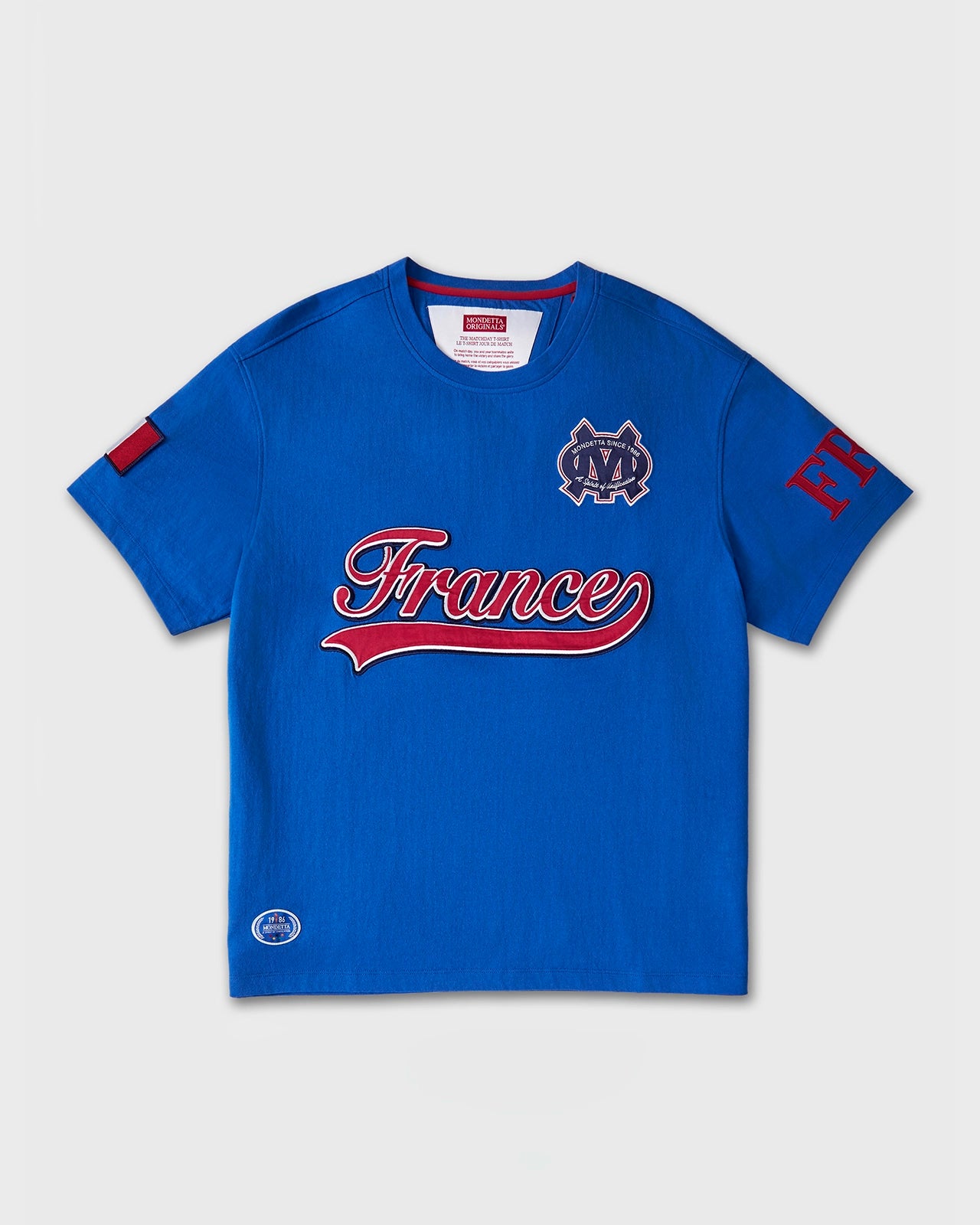 The Match Day T-Shirt - Match Day Blue/France