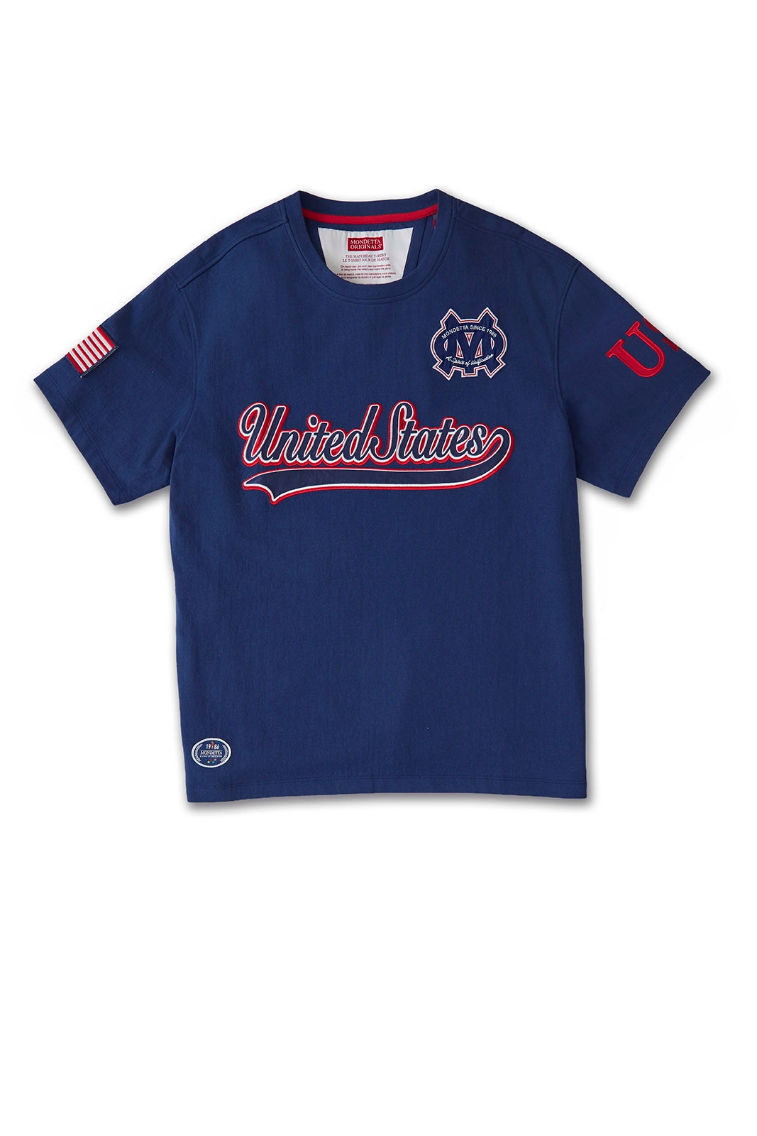 The Match Day T-Shirt - Match Day Navy/USA