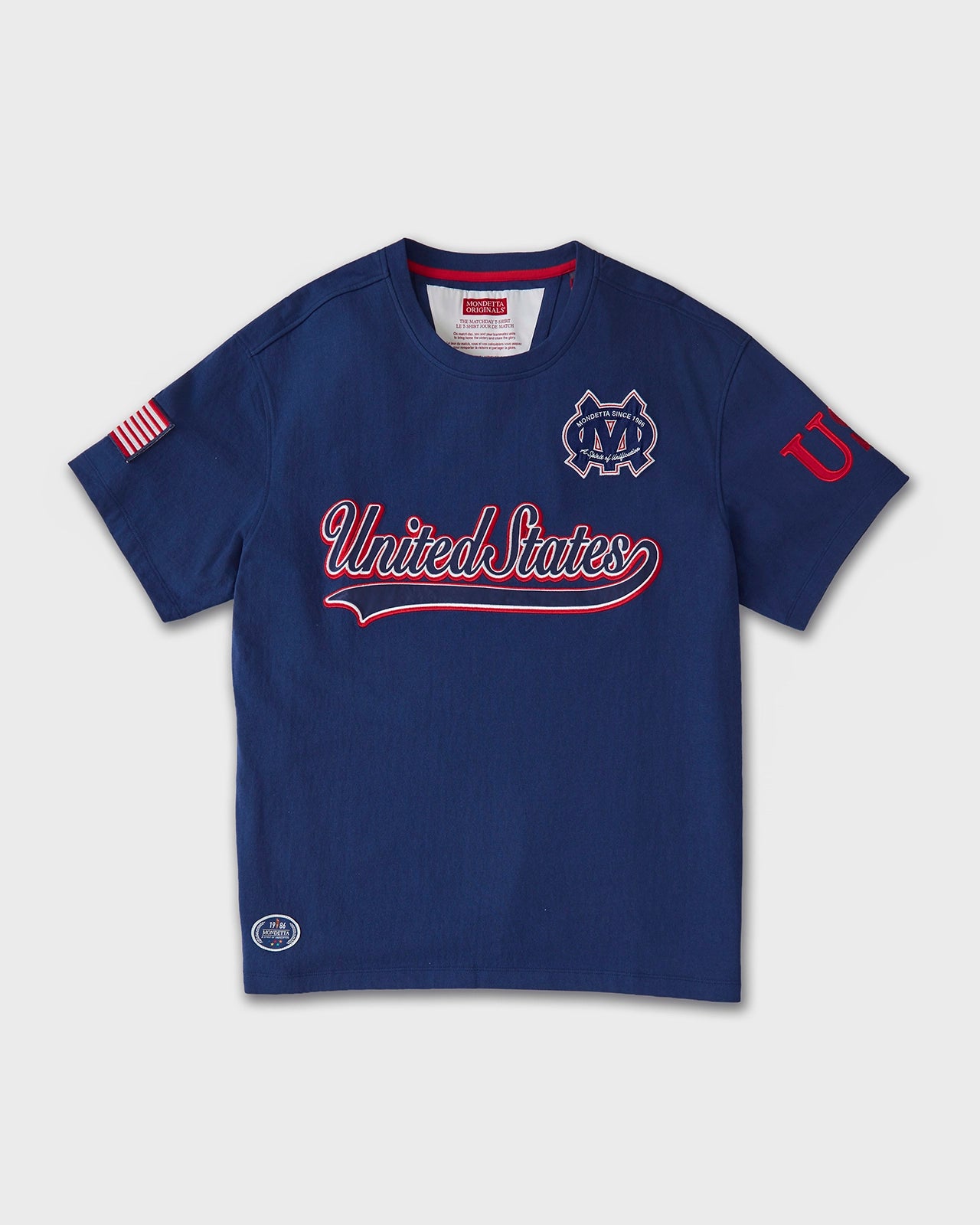 The Match Day T-Shirt - Match Day Navy/USA