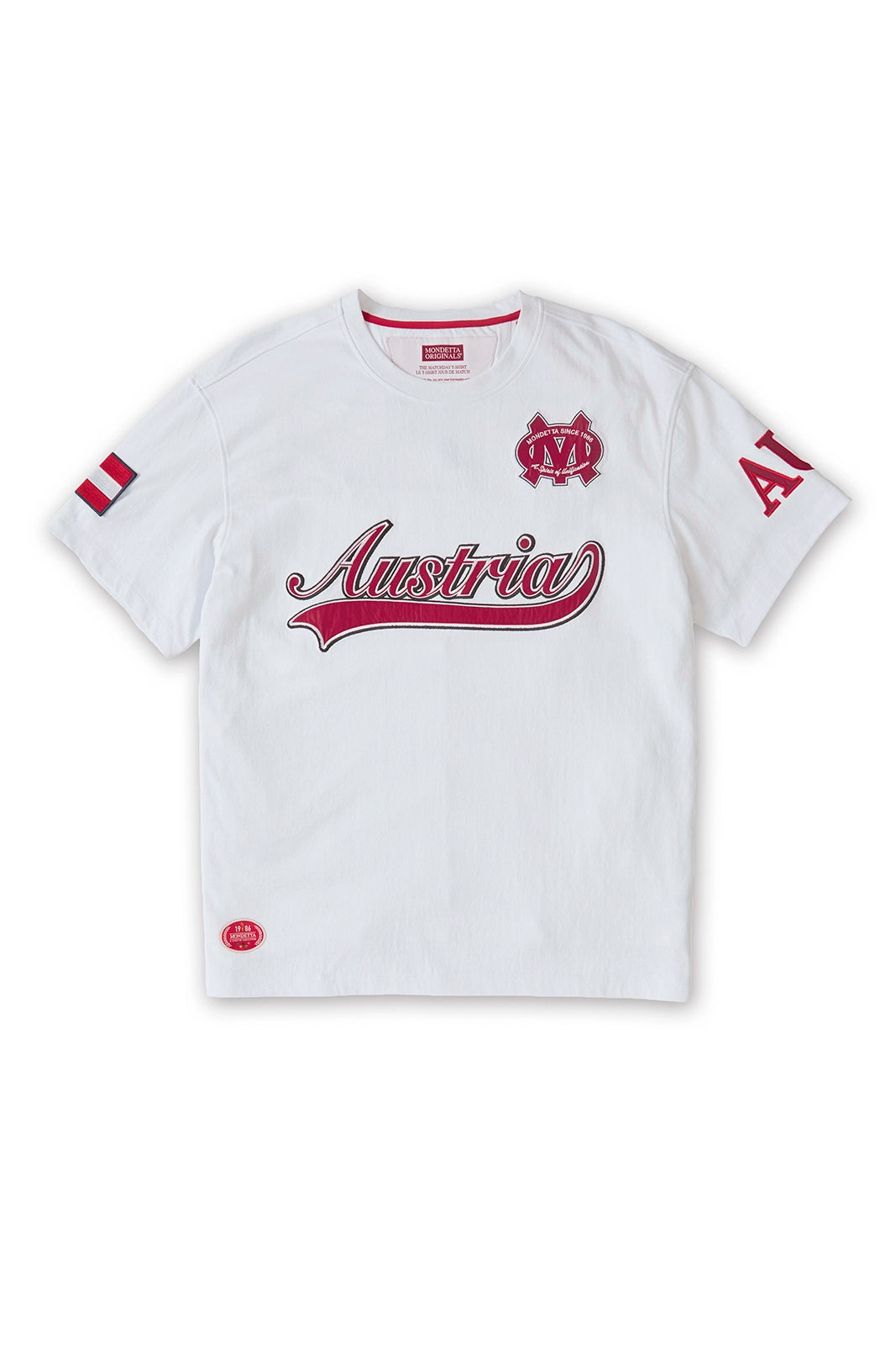 The Match Day T-Shirt - Match Day White/Austria