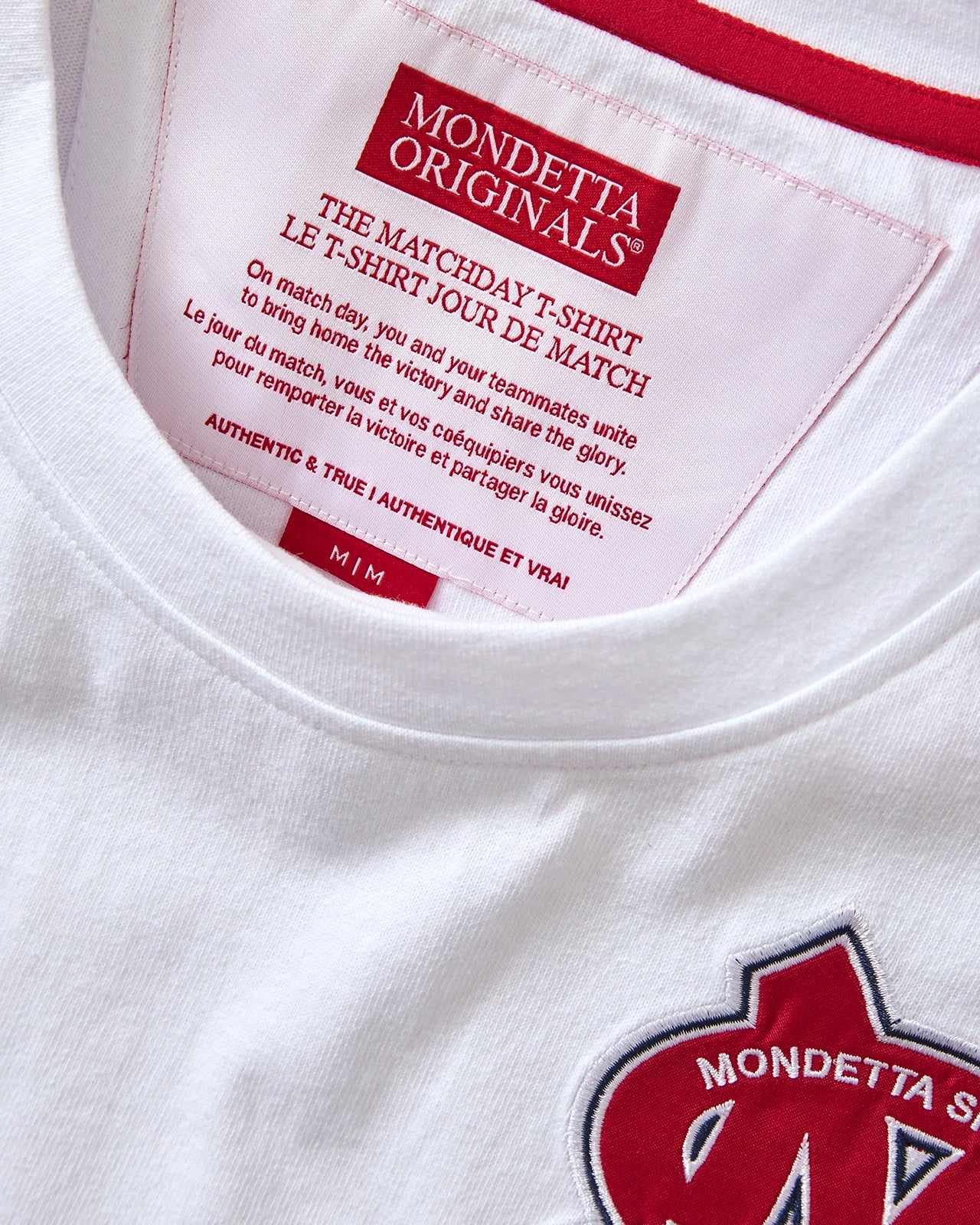 The Match Day T-Shirt - Match Day White/Croatia