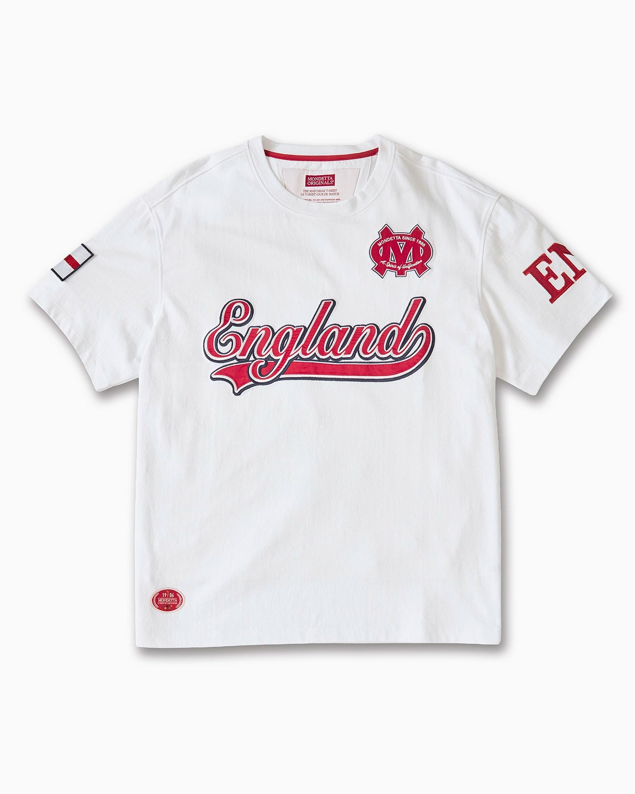 The Match Day T-Shirt - Match Day White/England