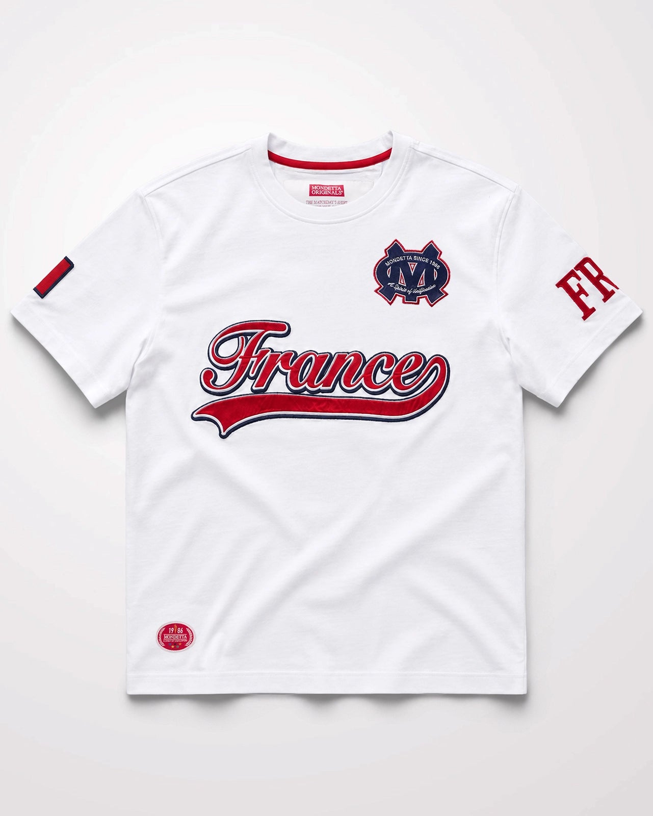 The Match Day T-Shirt - Match Day White/France