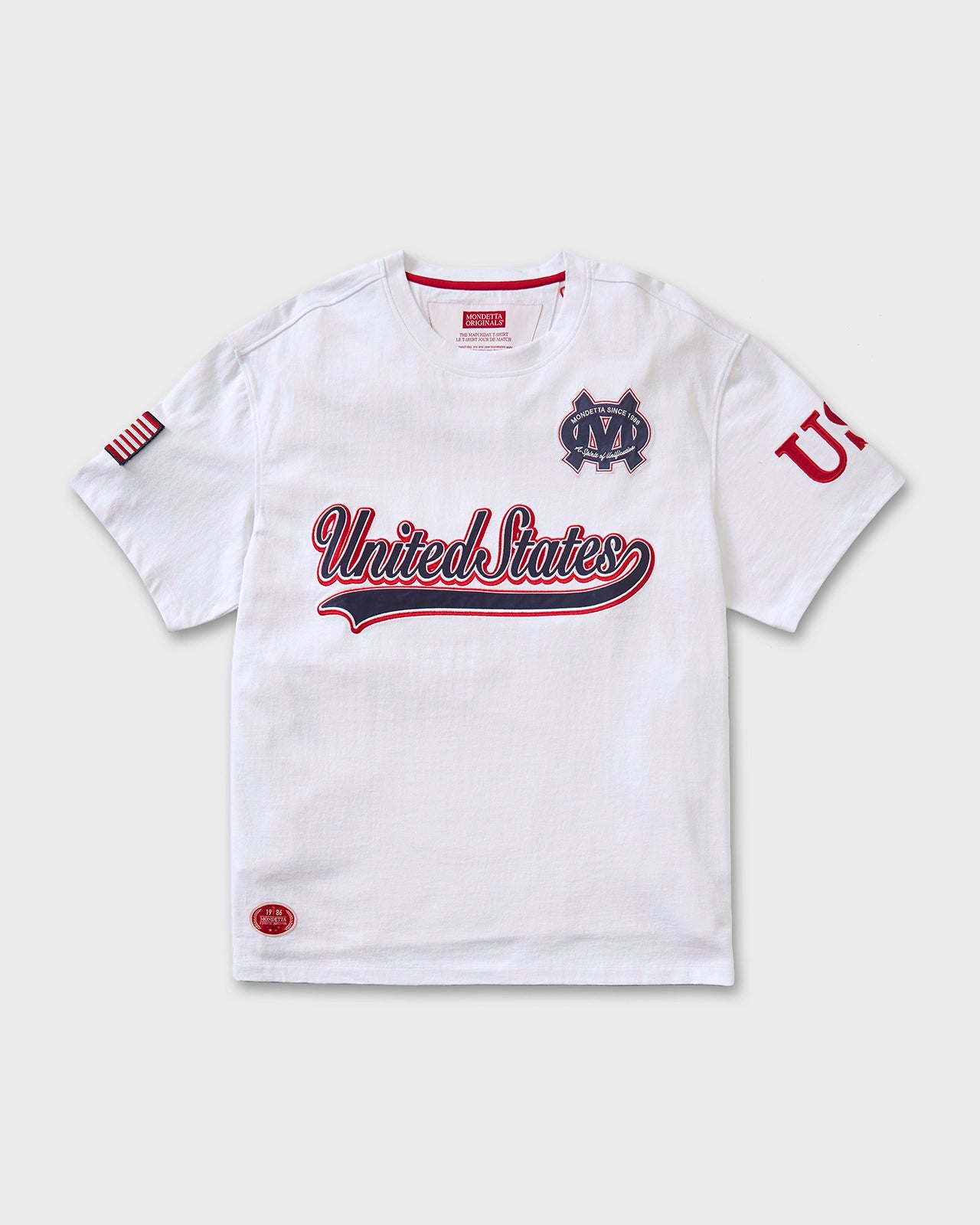 The Match Day T-Shirt - Match Day White/USA