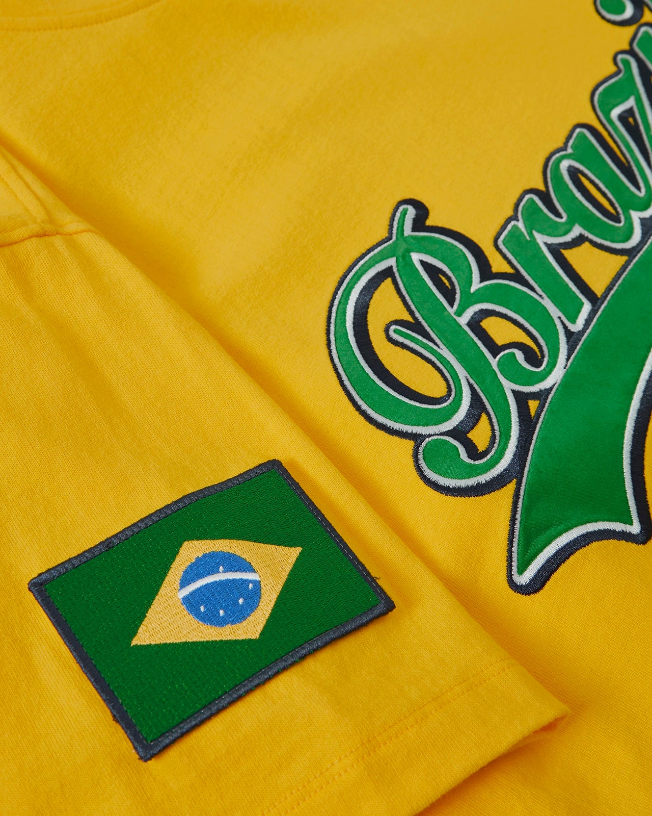 The Match Day T-Shirt - Match Day Yellow/Brazil