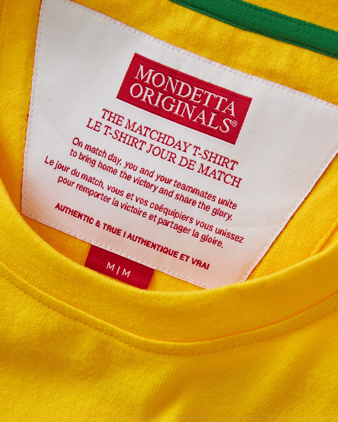The Match Day T-Shirt - Match Day Yellow/Brazil
