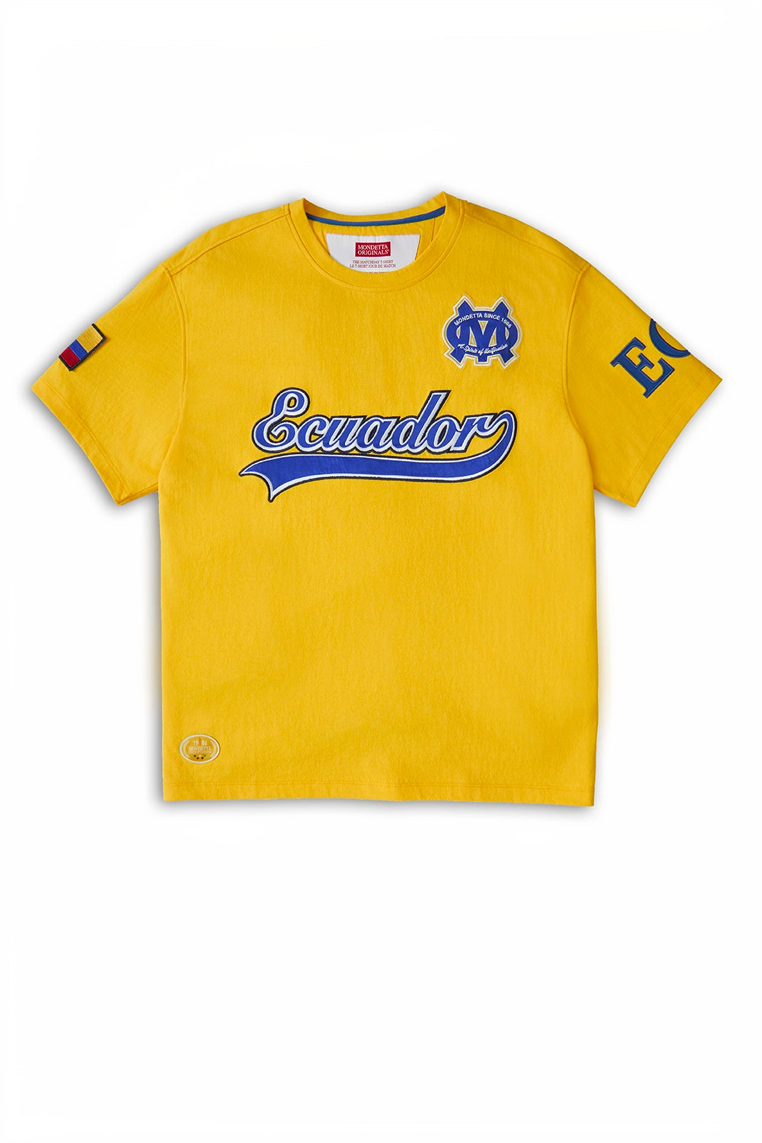 The Match Day T-Shirt - Match Day Yellow/Ecuador